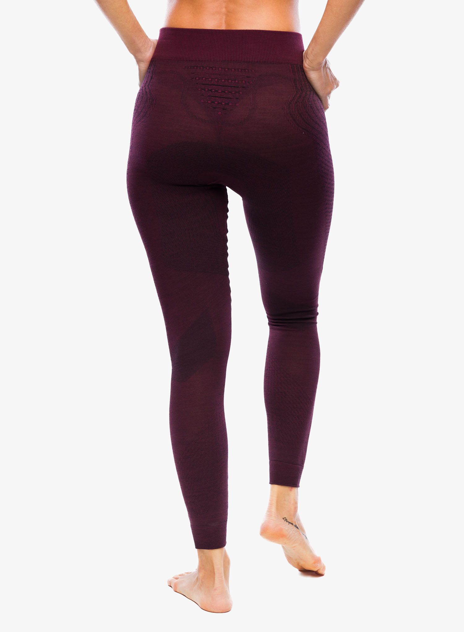 Dámske funkčné legíny UYN Fusyon Biotech UW Pants Long - windsor wine