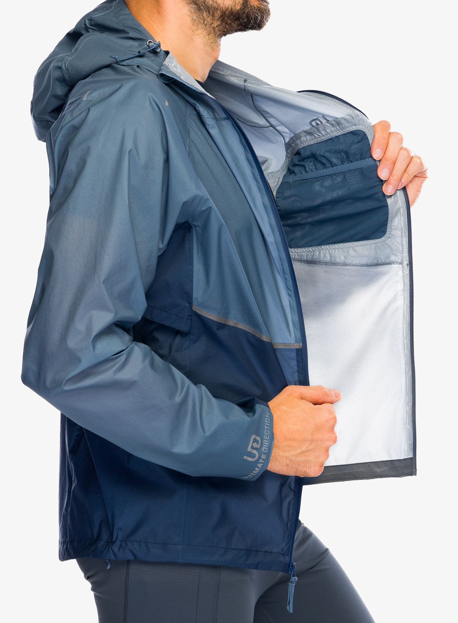 Bunda do dažďa Ultimate Direction Ultra Jacket - navy
