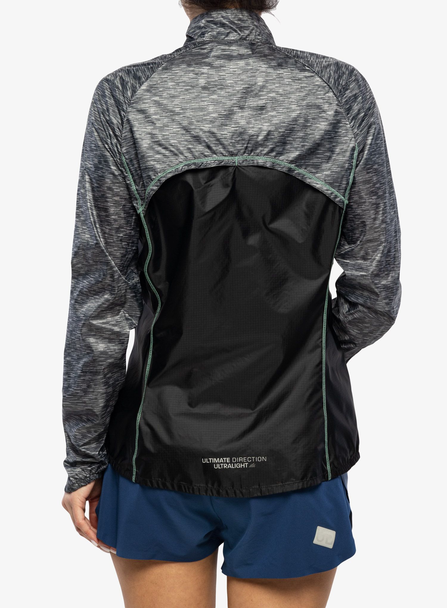Bežecká bunda dámska Ultimate Direction Ventro Windshell - hth.grey