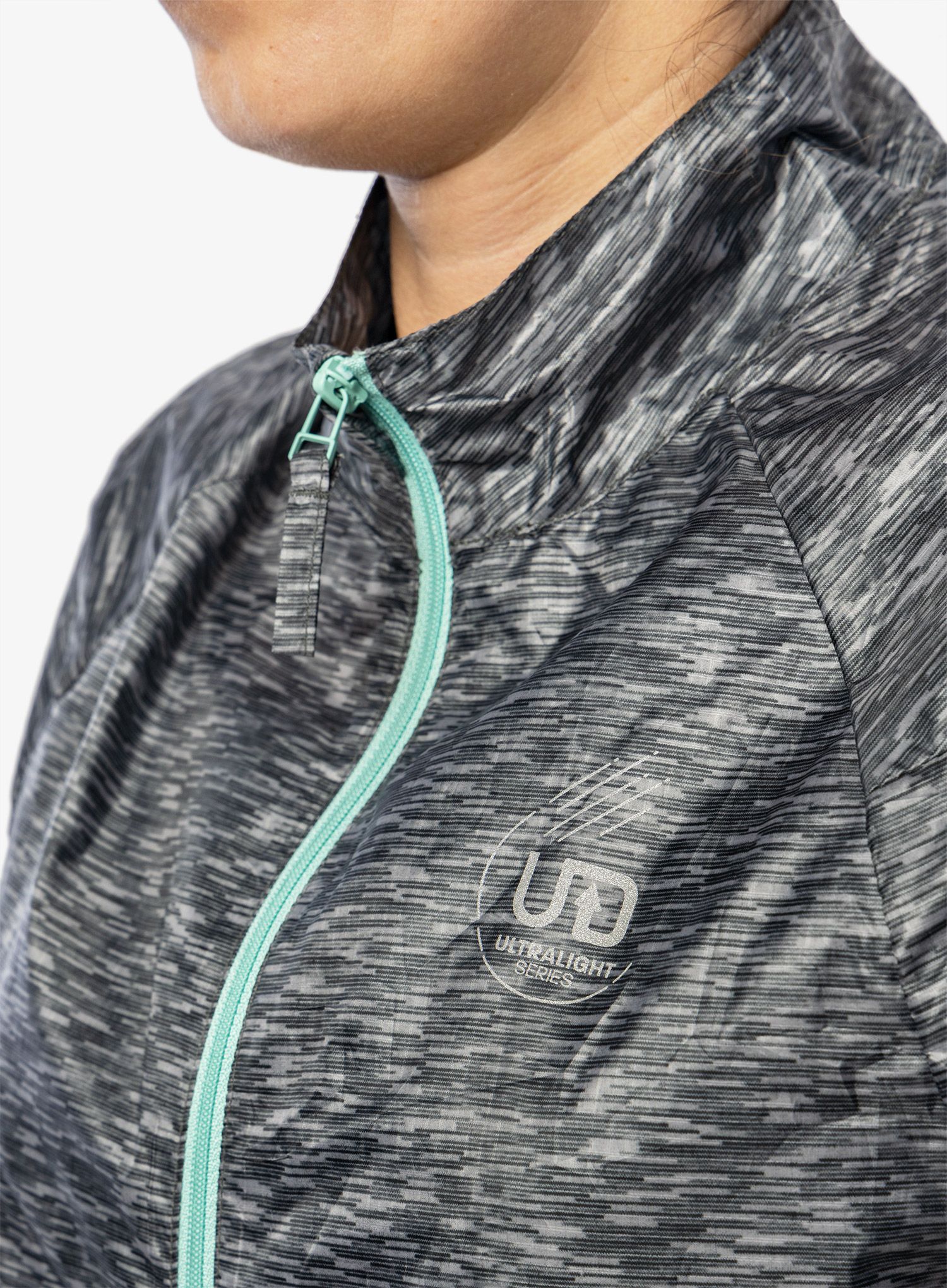 Bežecká bunda dámska Ultimate Direction Ventro Windshell - hth.grey