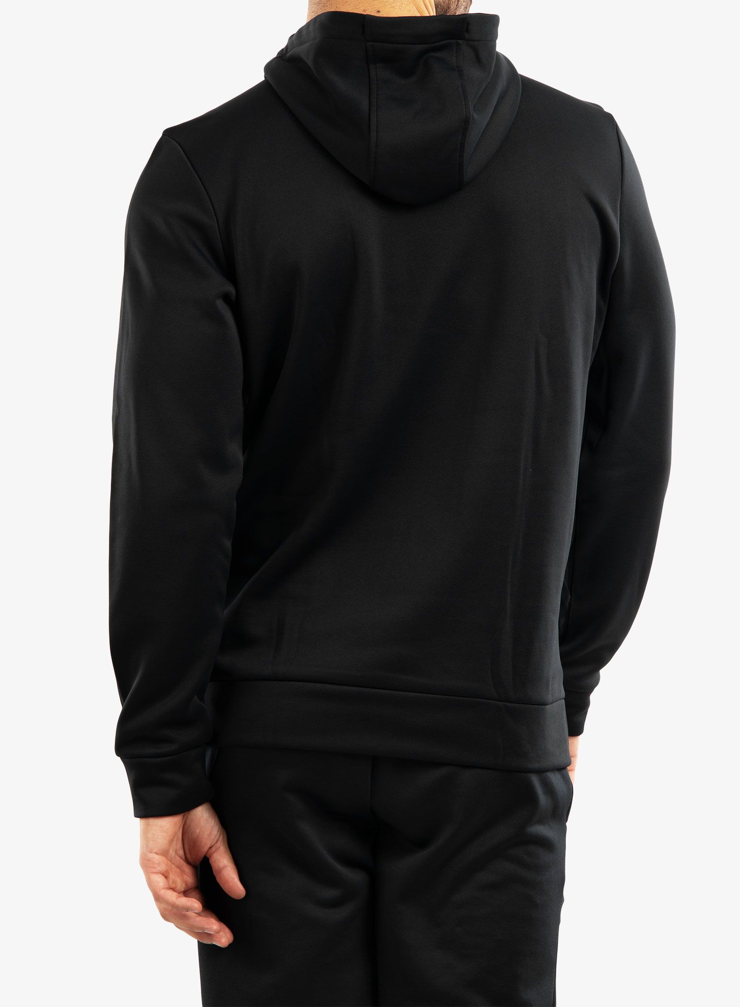 Mikina s kapucňou Under Armour UA Armour Fleece Hoodie - black/black