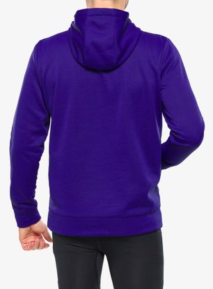 Pánska mikina Under Armour UA Armour Fleece Hoodie - sonar blue/black