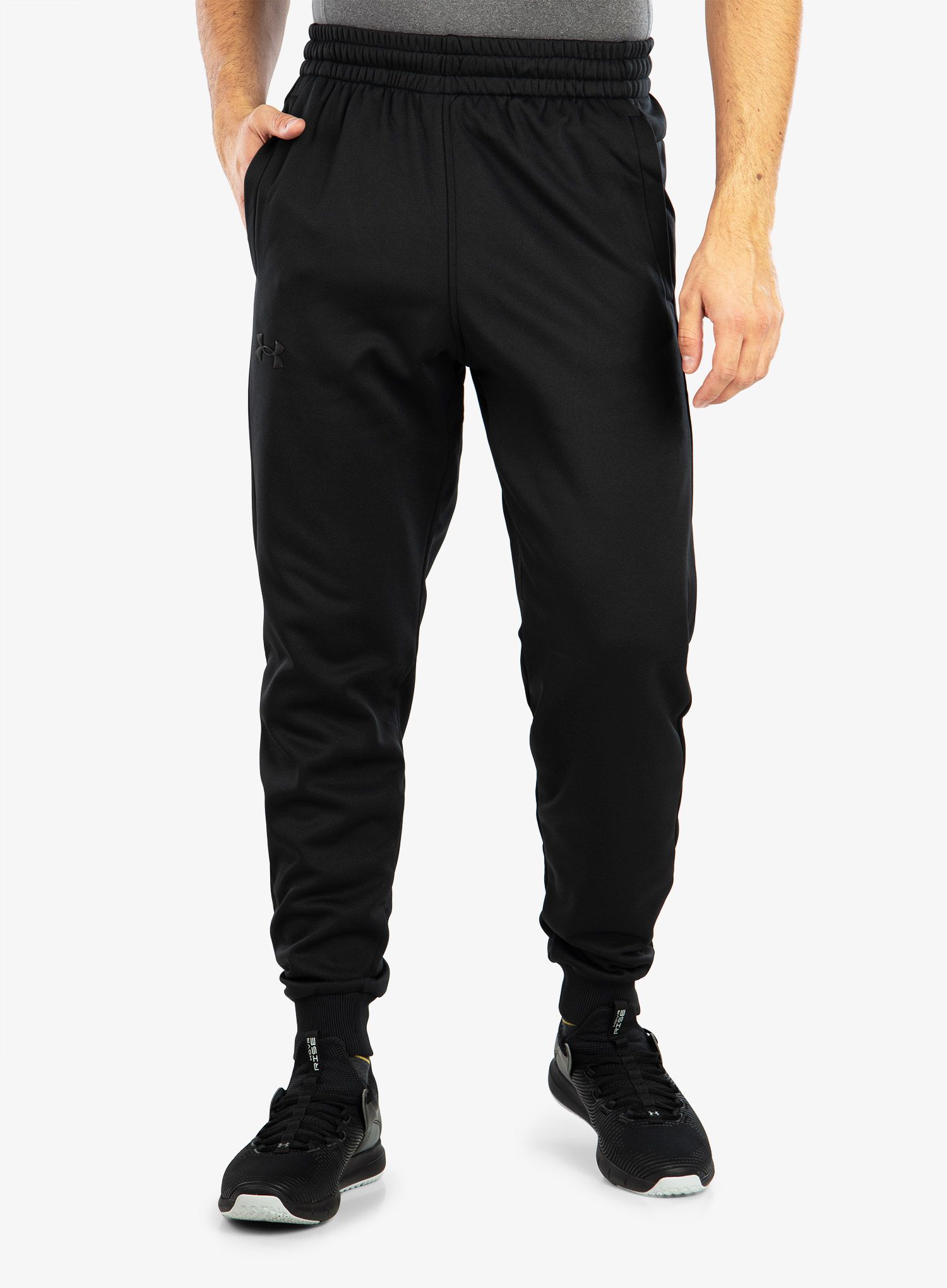 Nohavice Under Armour UA Armour Fleece Joggers - black/black