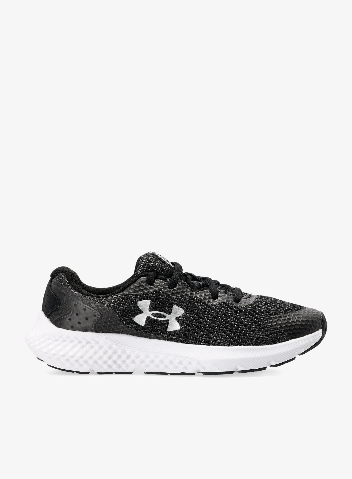 Dámske bežecké topánky Under Armour Charged Rogue 3 - black/black/metallic silver