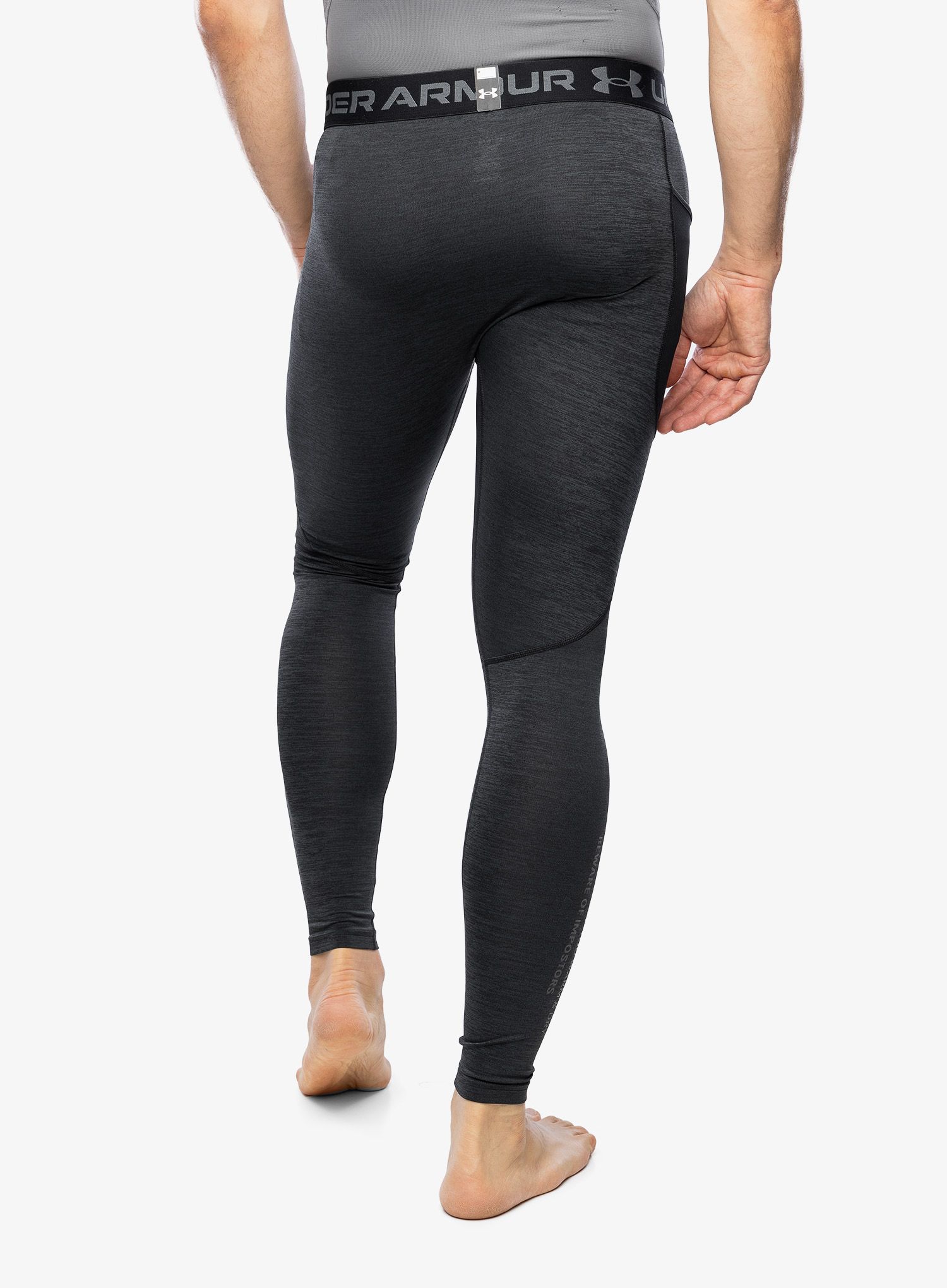 Funkčné legíny Under Armour ColdGear Twist Leggings - black/pitch gray