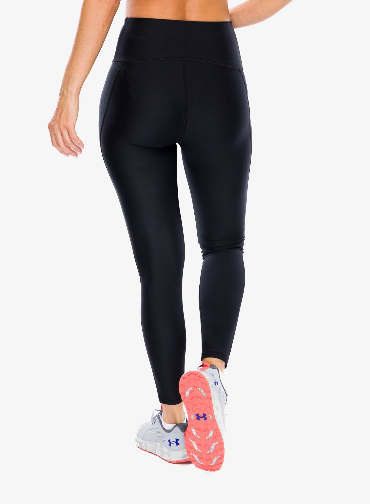 Dámske bežecké legíny Under Armour Armour HiRise Leg - black/white
