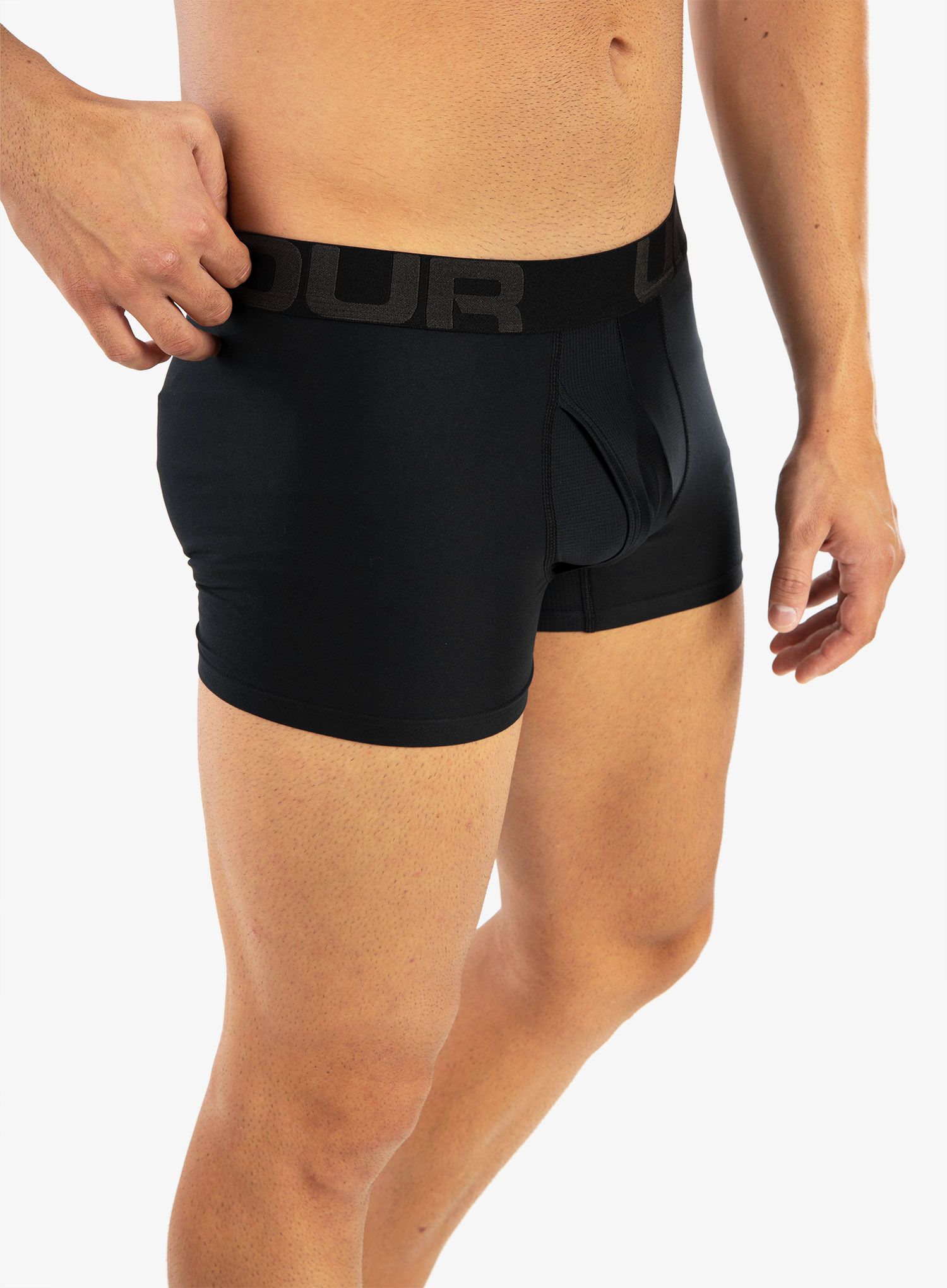 Boxerky Under Armour Tech 3in 2 Pack - black/black