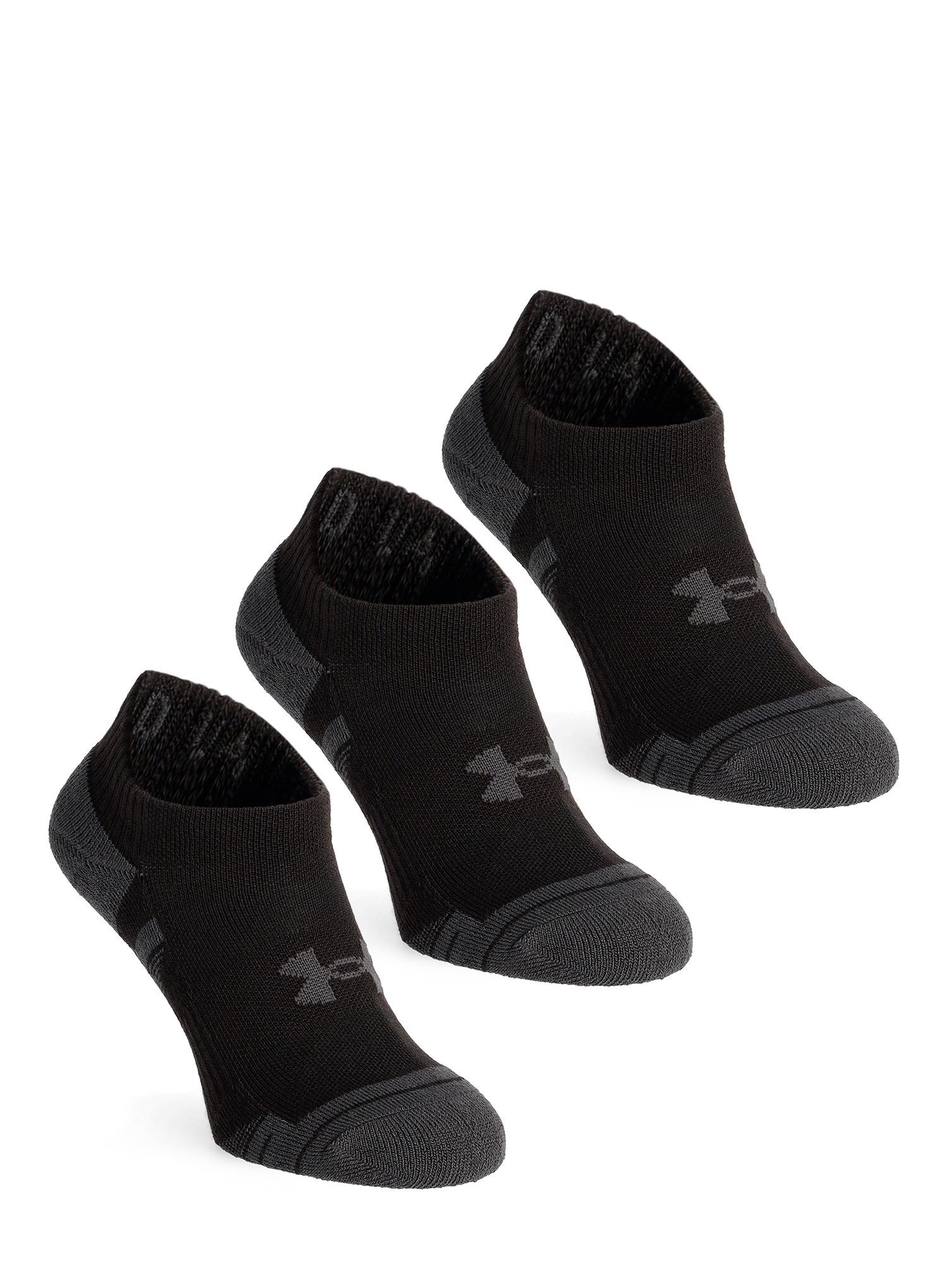 Ponožky Under Armour UA Performance Tech 3-Pack No Show - black/black/jet gray