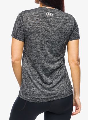 Dámske športové tričko Under Armour UA Tech Twist SS - black/white