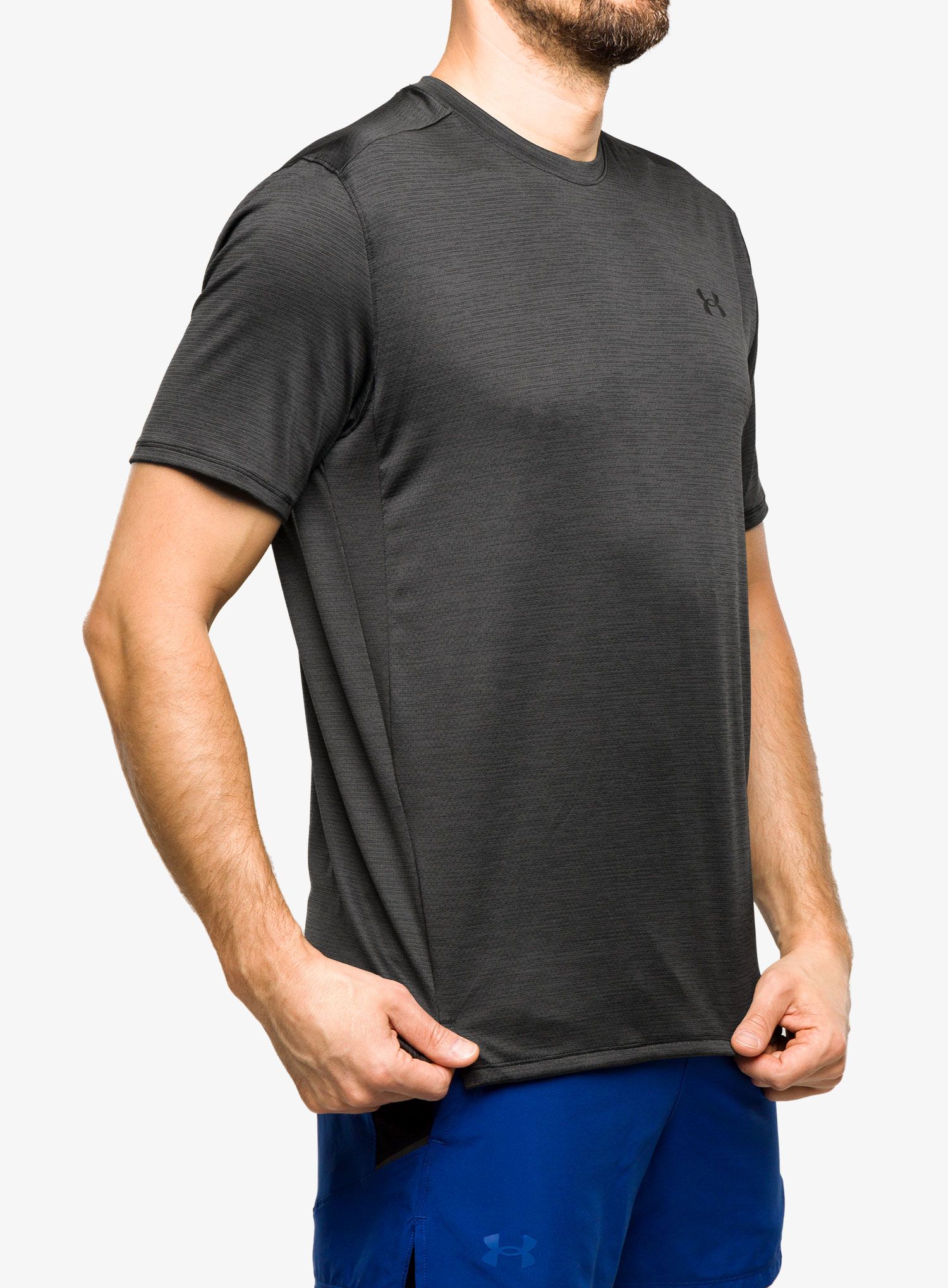 Tréningové tričko Under Armour Tech Vent SS - black/black