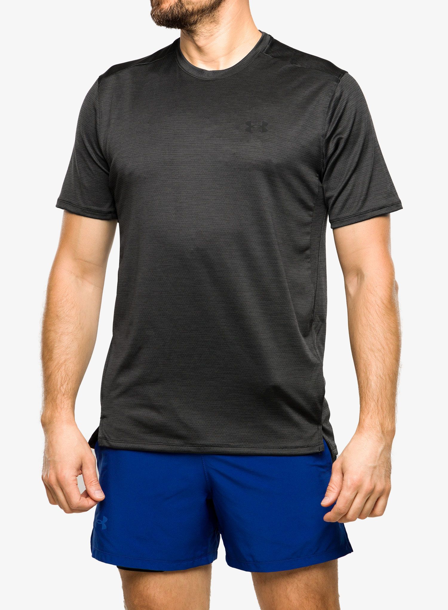 Tréningové tričko Under Armour Tech Vent SS - black/black