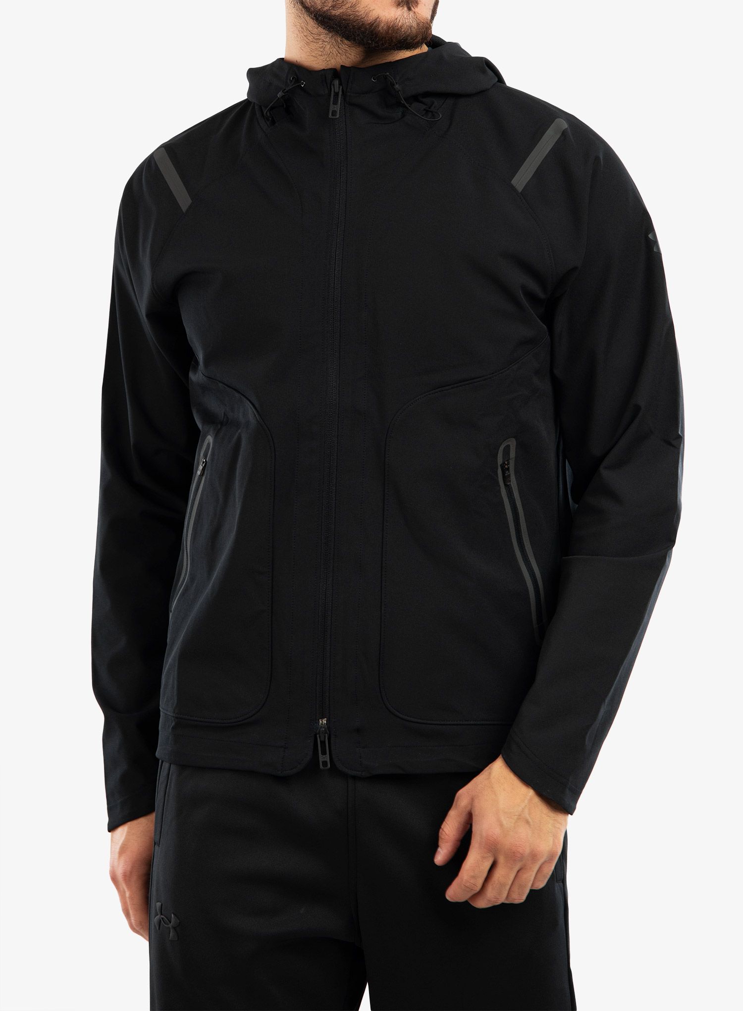 Softshellová bunda Under Armour Unstoppable Jacket - black/black