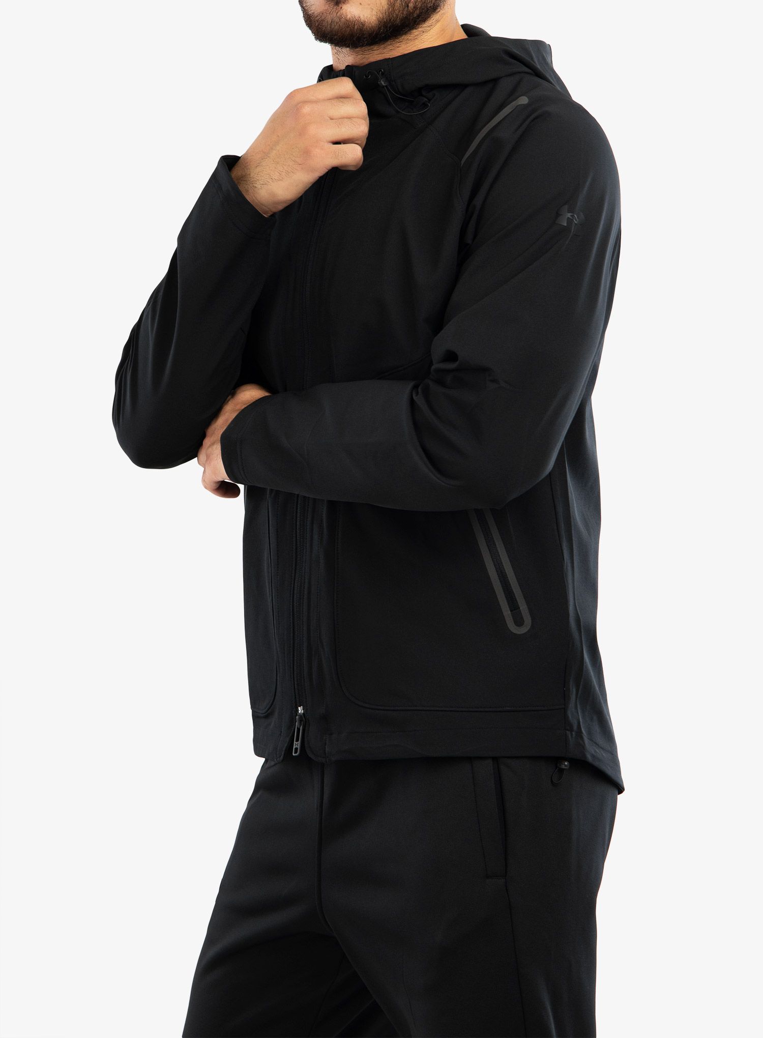 Softshellová bunda Under Armour Unstoppable Jacket - black/black