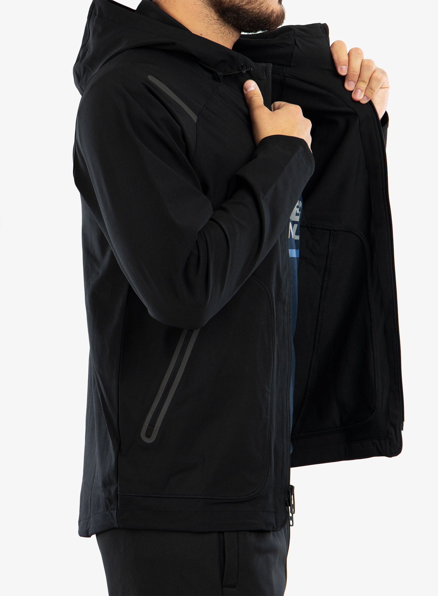 Softshellová bunda Under Armour Unstoppable Jacket - black/black