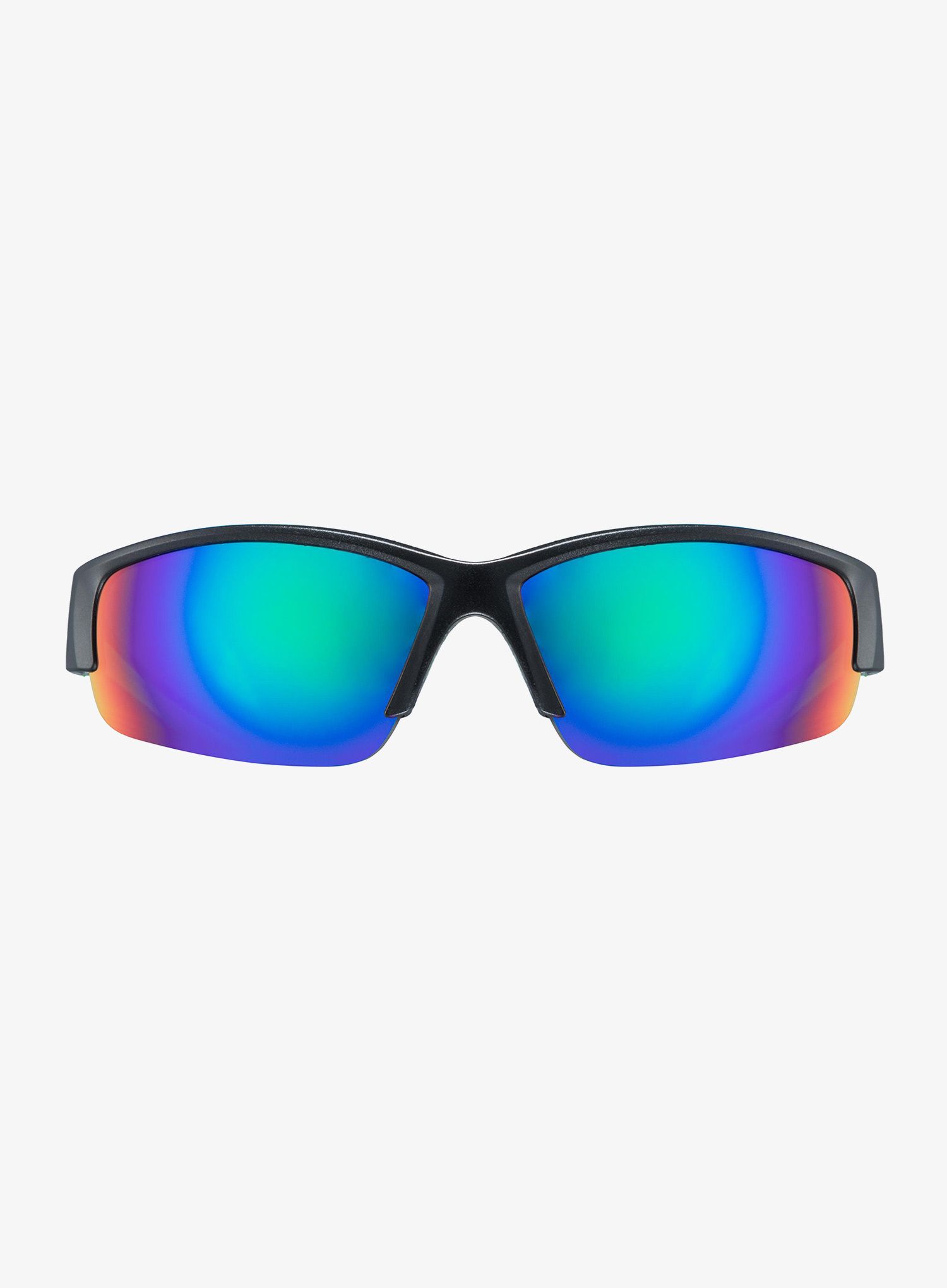 Slnečné okuliare Uvex Sportstyle 215 - black matt green/mirror green