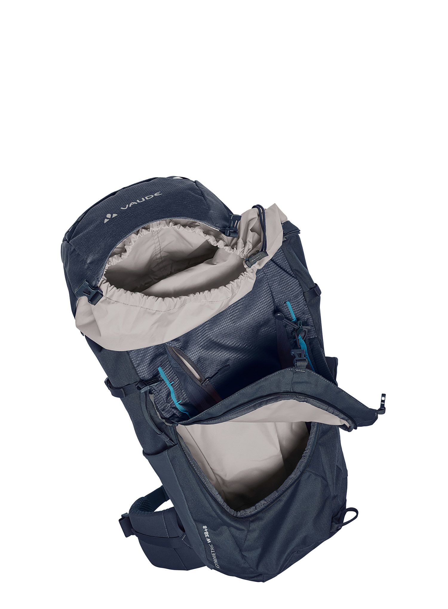 Dámsky trekingový batoh Vaude Asymmetric 38+8 - eclipse