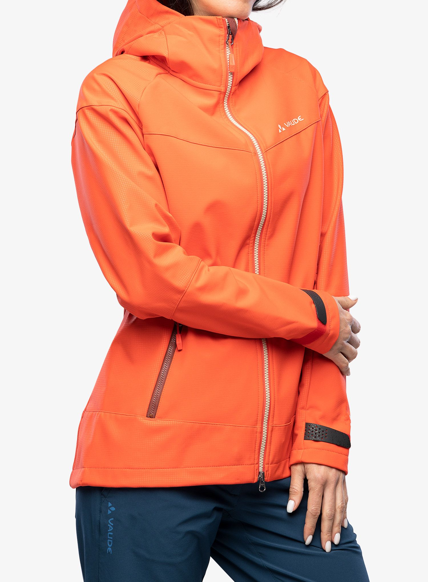 Bunda dámska Vaude All Year Elope Softshell Jacket - flame