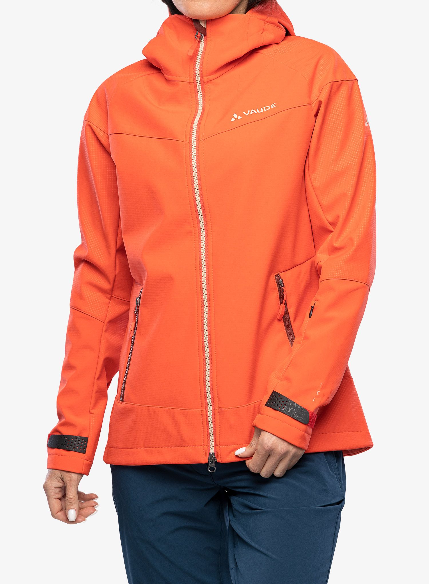 Bunda dámska Vaude All Year Elope Softshell Jacket - flame