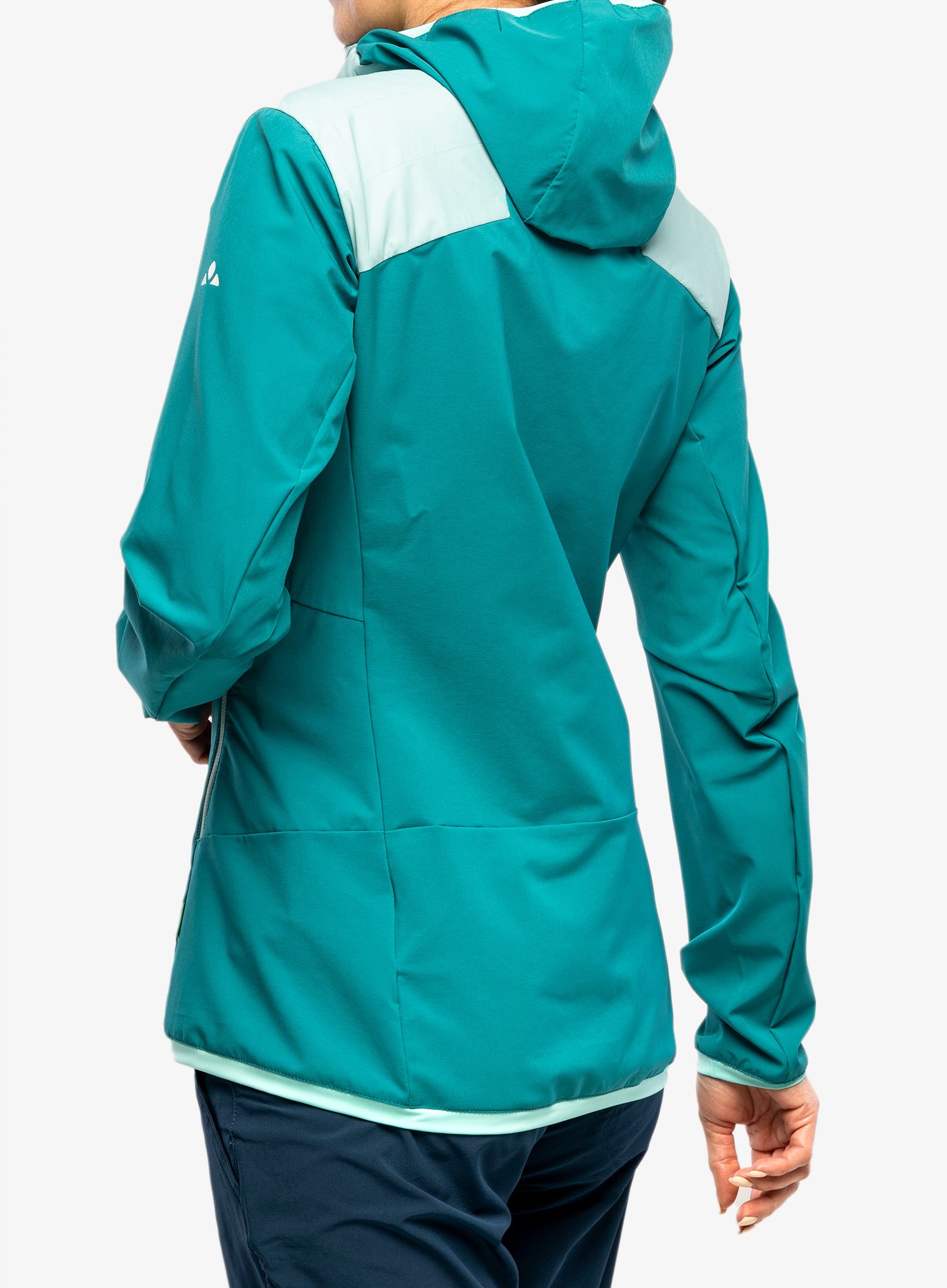 Dámska hybridná bunda dámska Vaude Brenva Jacket - glacier