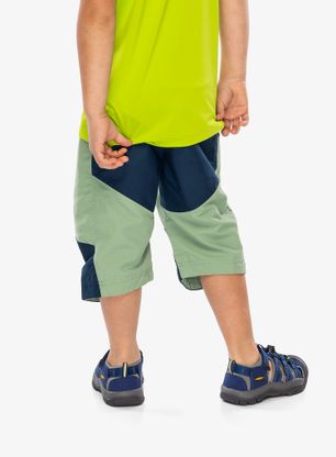 Detské šortky Vaude Caprea Antimos Shorts - willow green