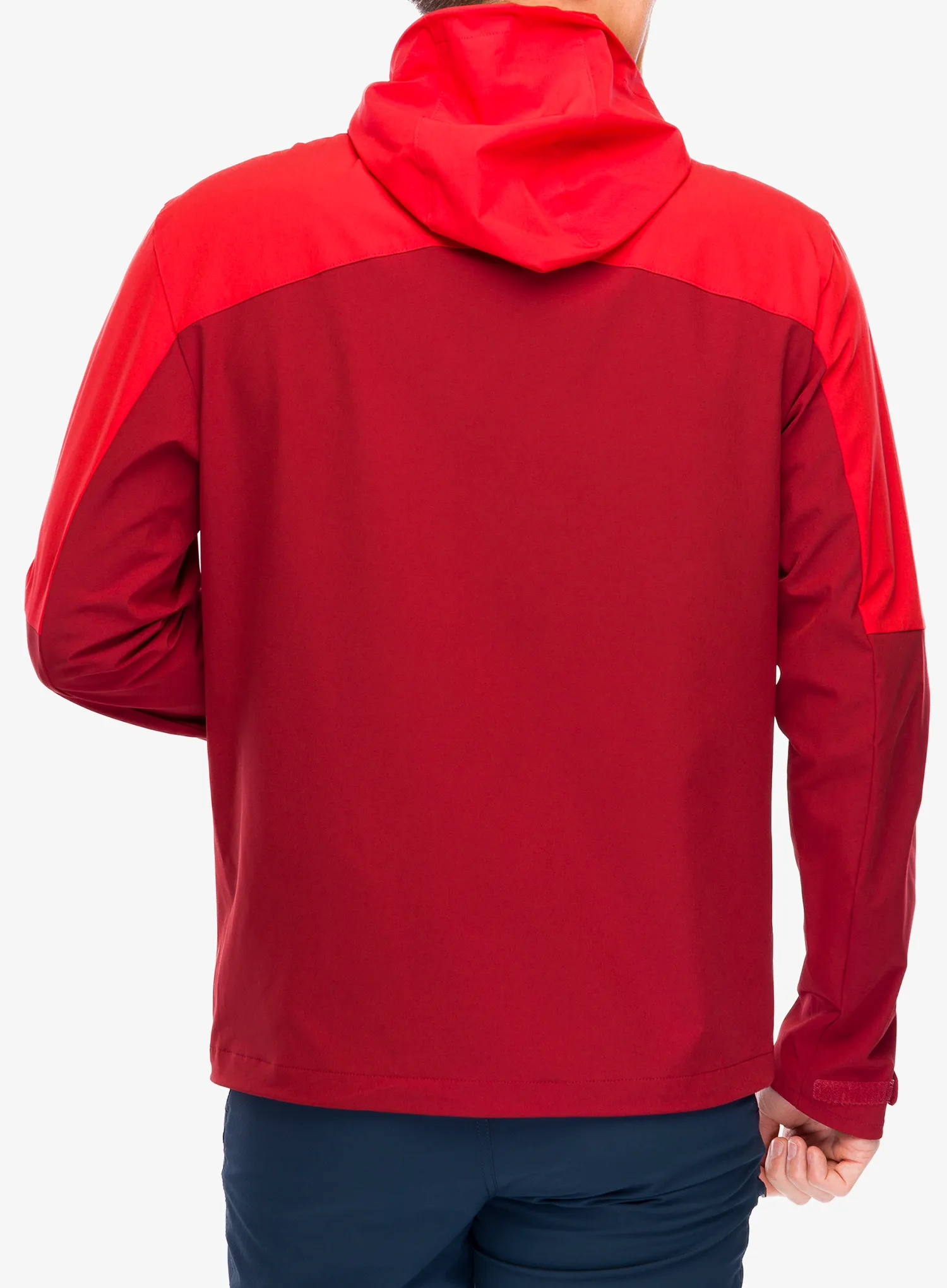 Softshellová bunda Vaude Elope Wind Jacket - carmine