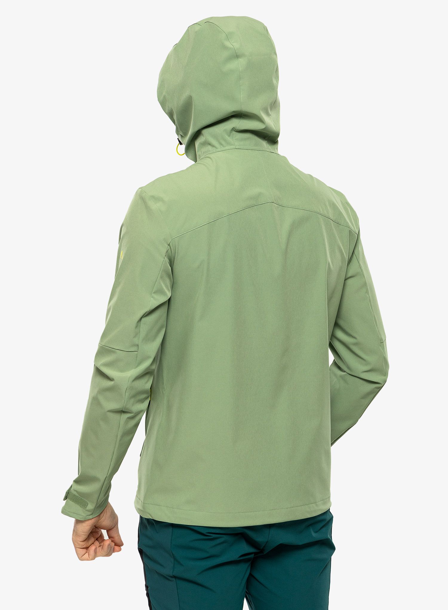 Softshellová bunda Vaude Elope Wind Jacket - willow green