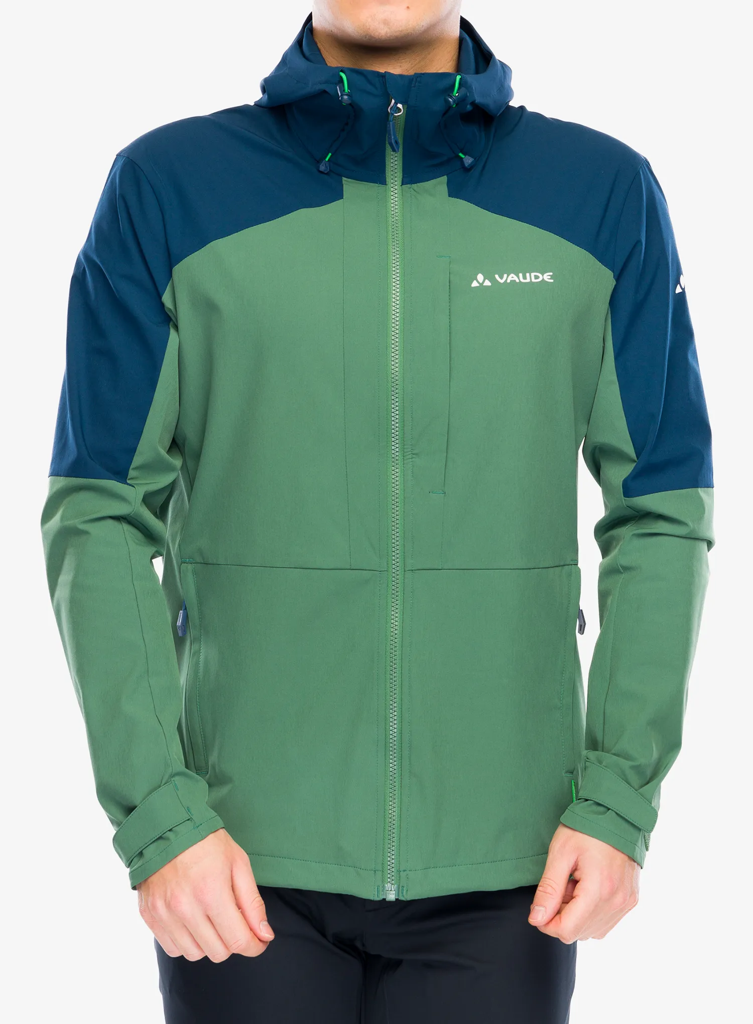 Softshellová bunda Vaude Elope Wind Jacket - woodland