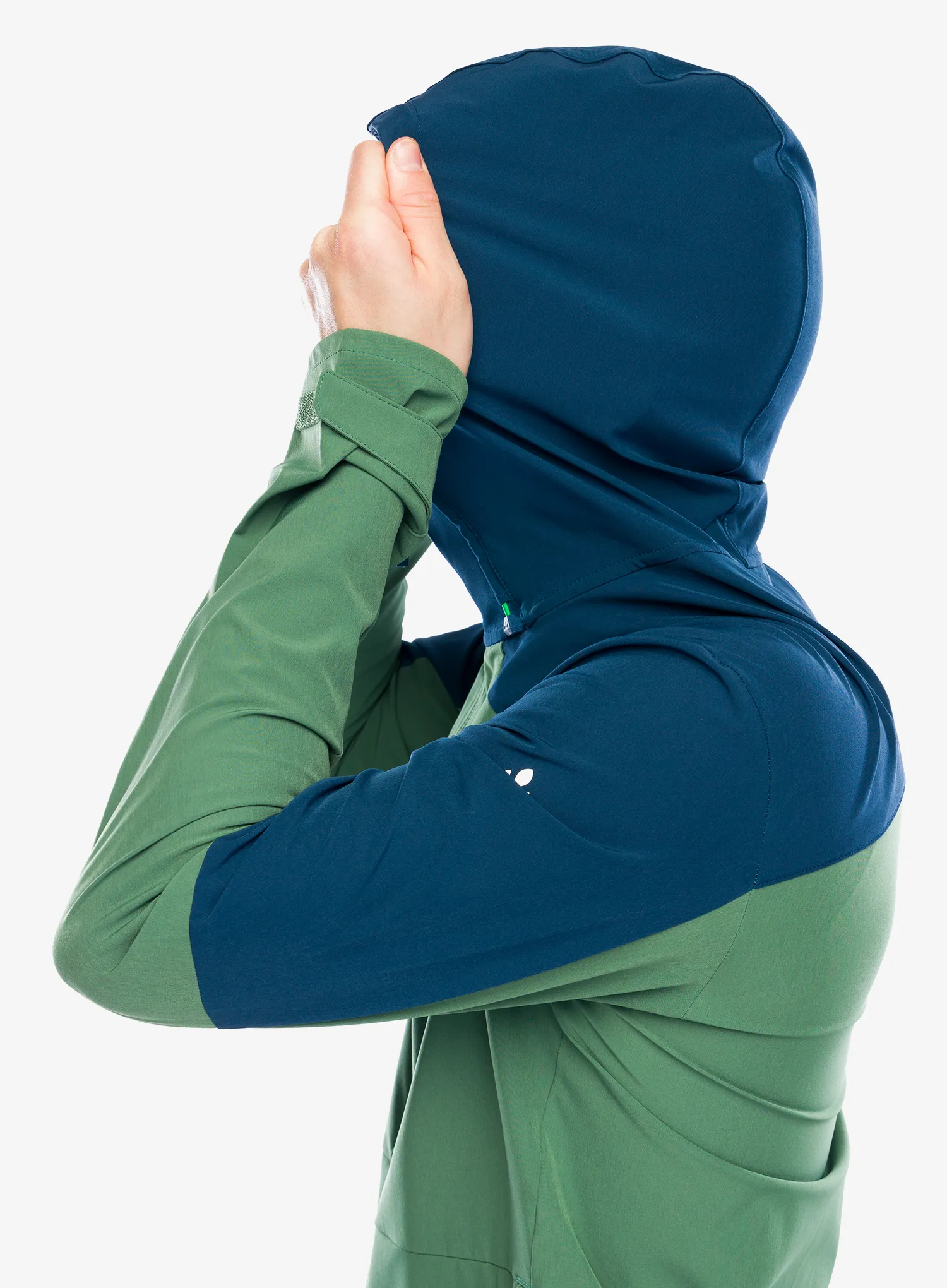 Softshellová bunda Vaude Elope Wind Jacket - woodland
