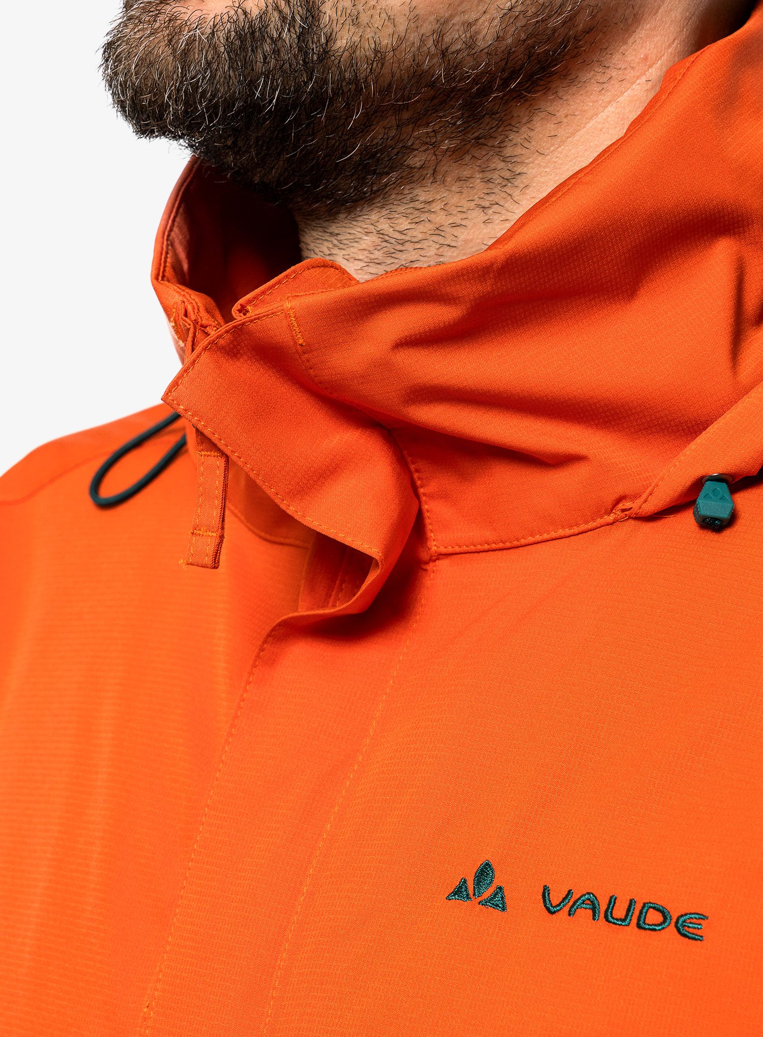 Bunda do dažďa Vaude Escape Light Jacket - burnt red