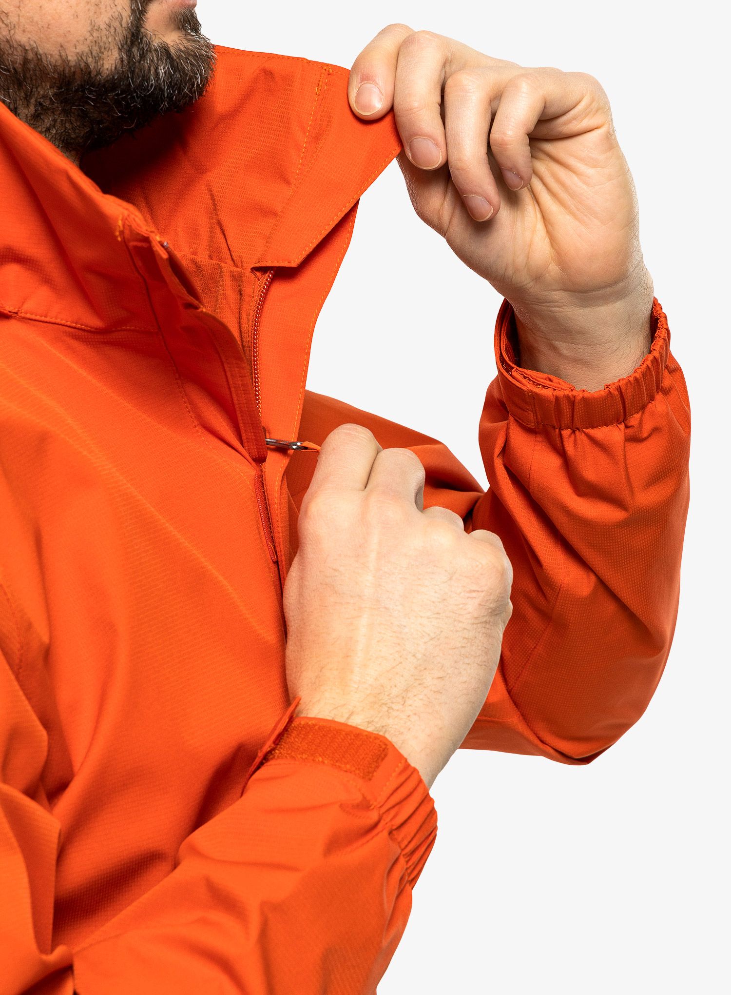 Bunda do dažďa Vaude Escape Light Jacket - burnt red