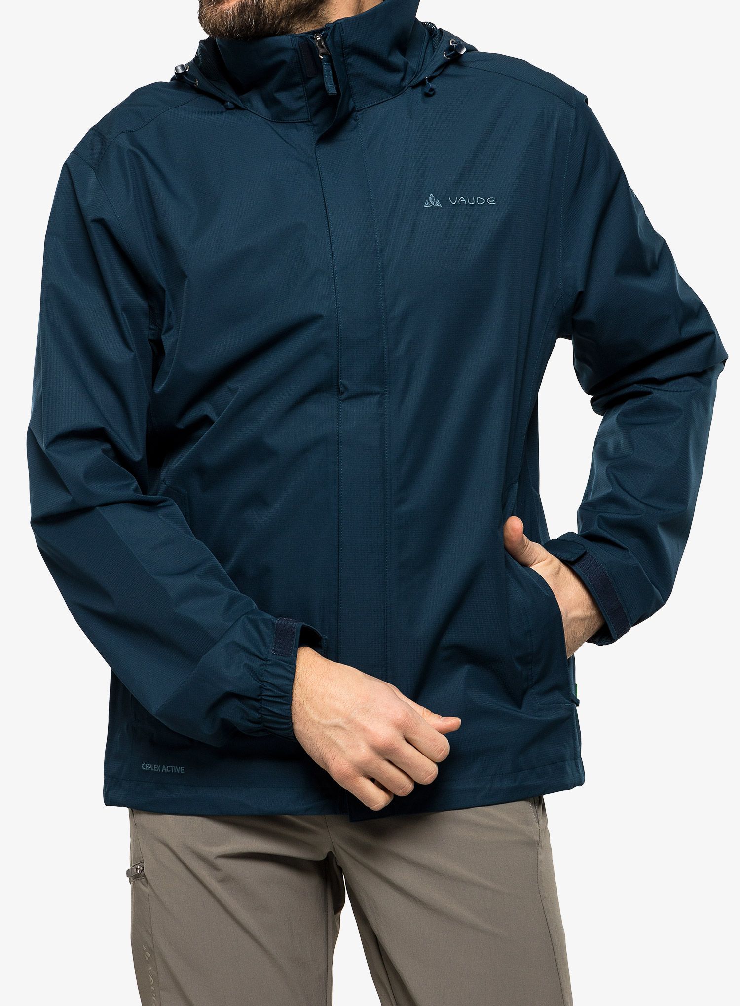 Bunda do dažďa Vaude Escape Light Jacket - dark sea uni
