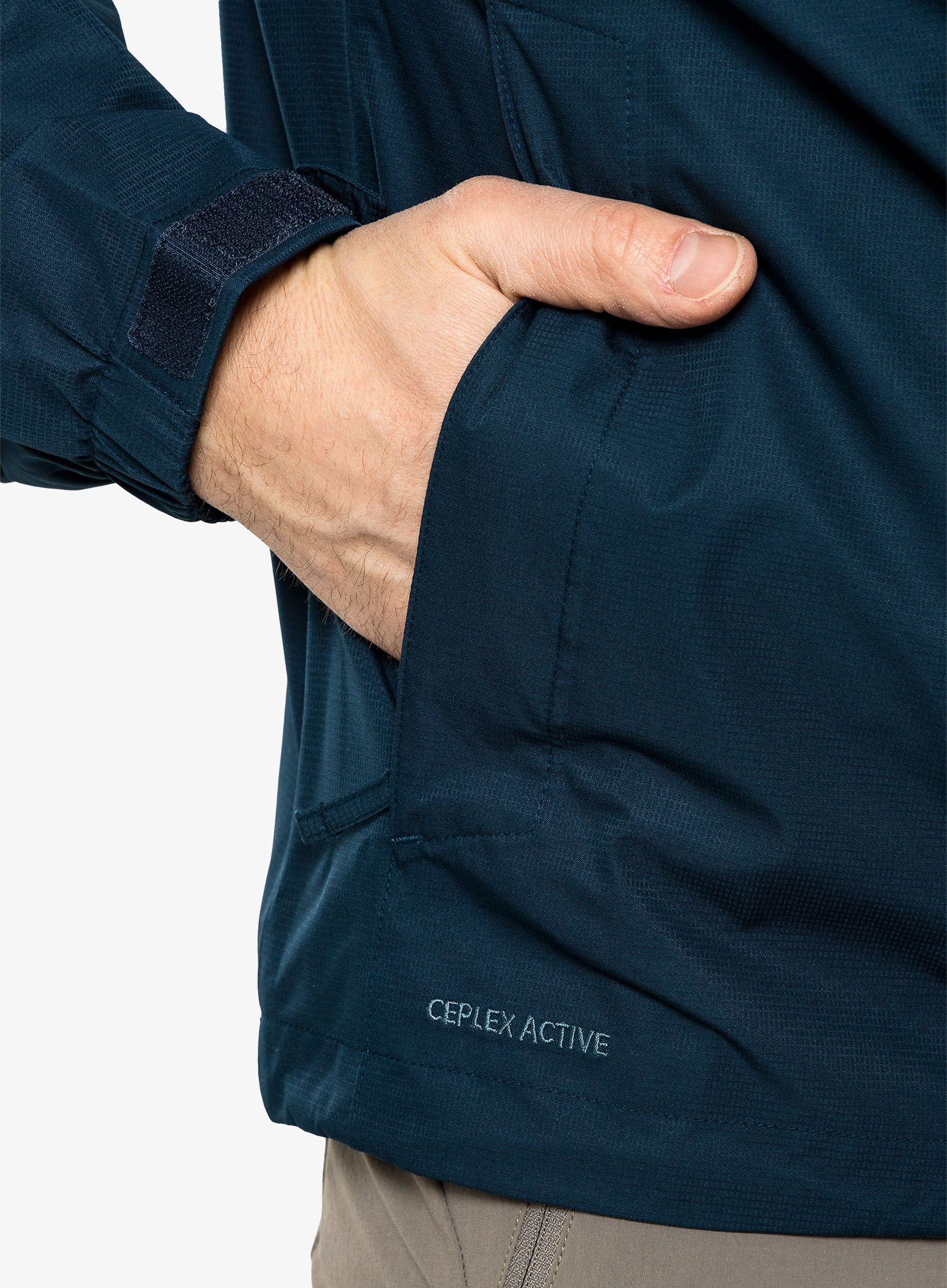 Bunda do dažďa Vaude Escape Light Jacket - dark sea uni