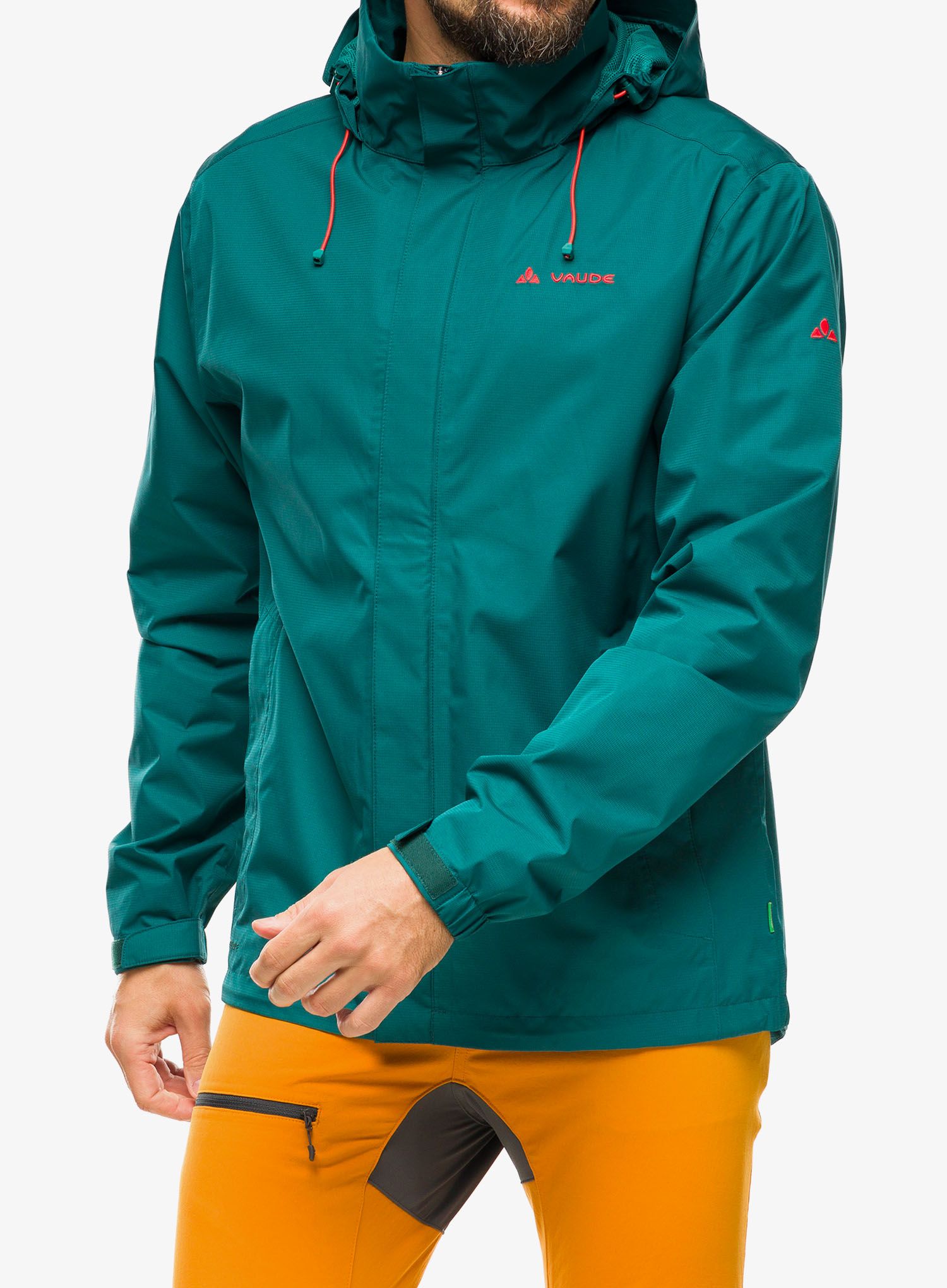 Bunda do dažďa Vaude Escape Light Jacket - mallard green