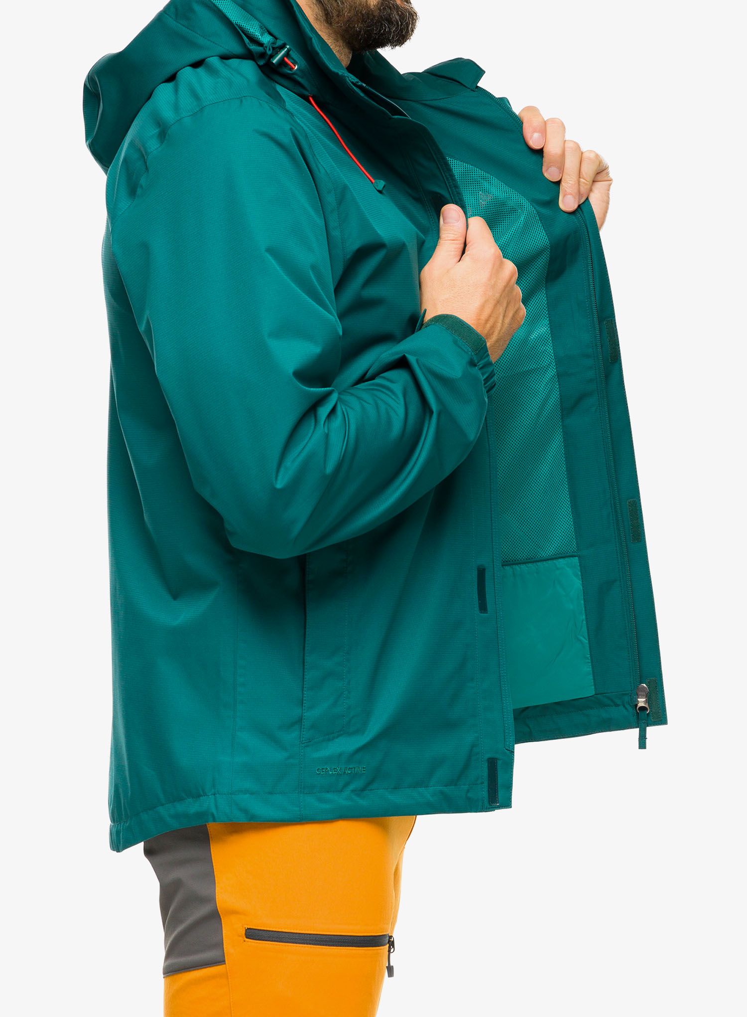 Bunda do dažďa Vaude Escape Light Jacket - mallard green