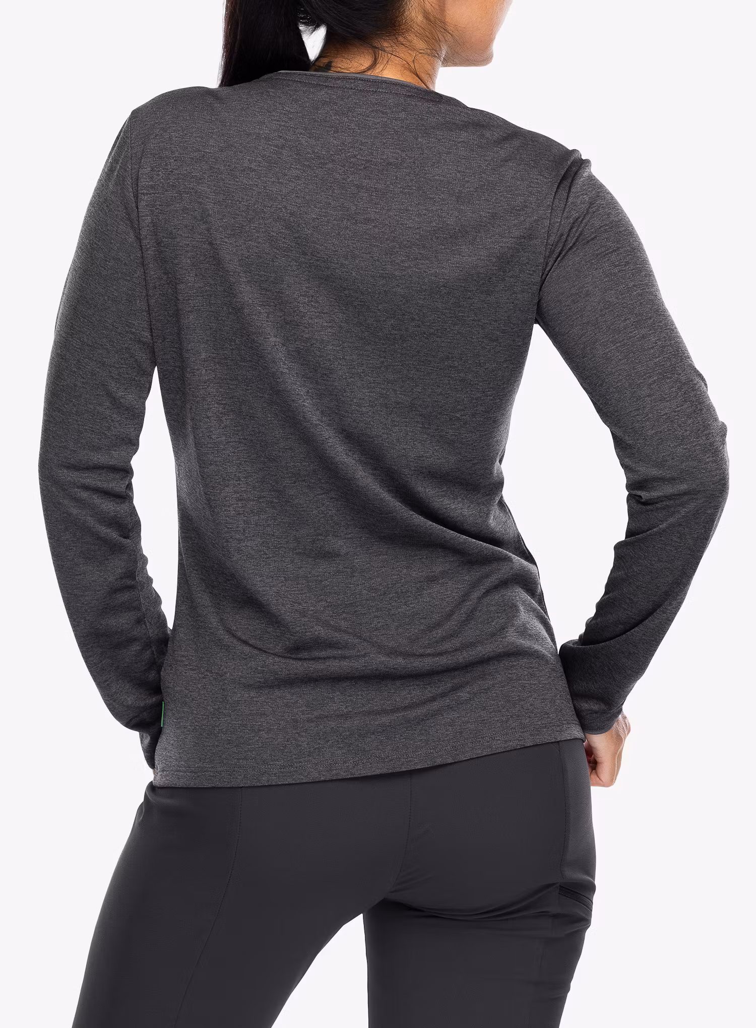 Funkčné tričko dámske Vaude Essential LS T-Shirt - black