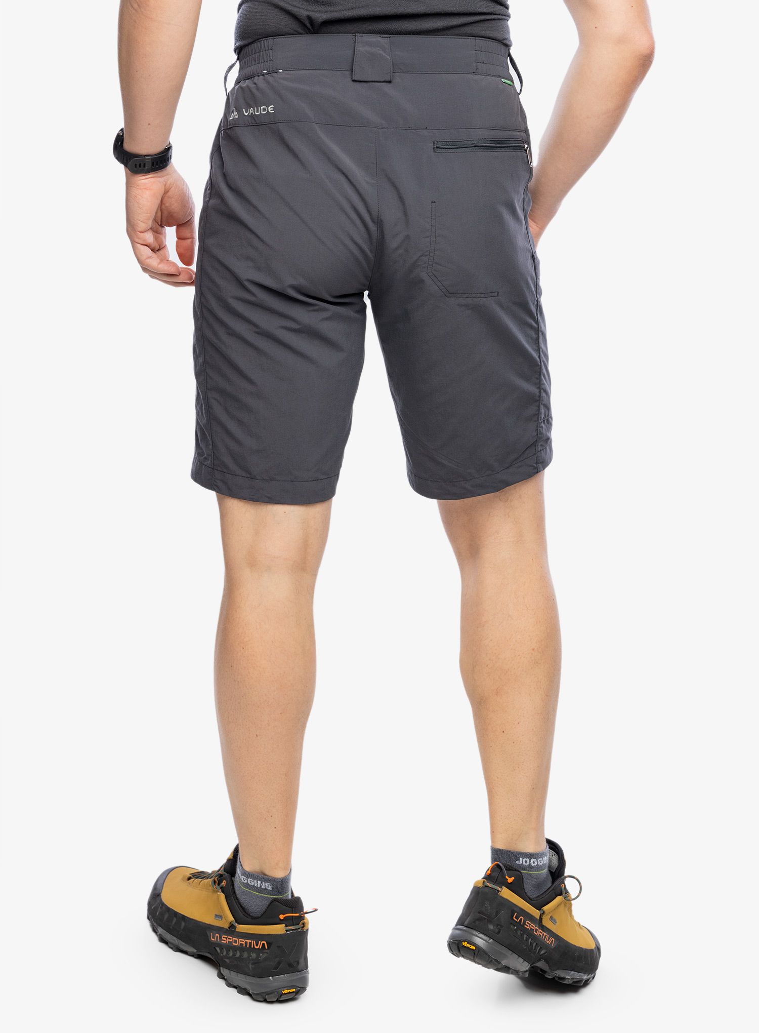 Turistické kraťasy Vaude Farley Bermuda V - black uni