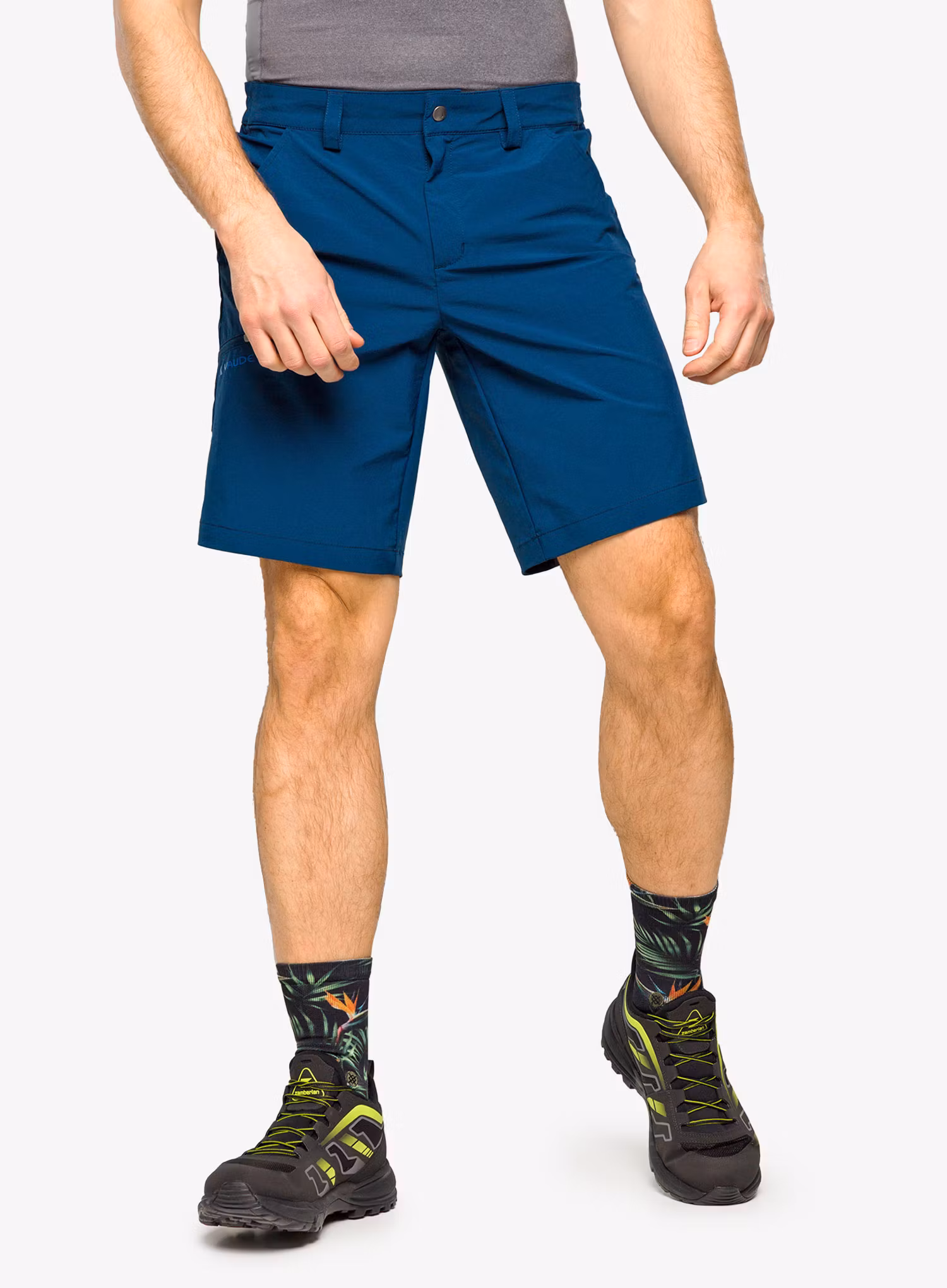 Turistické kraťasy Vaude Farley Stretch Bermuda II - dark sea
