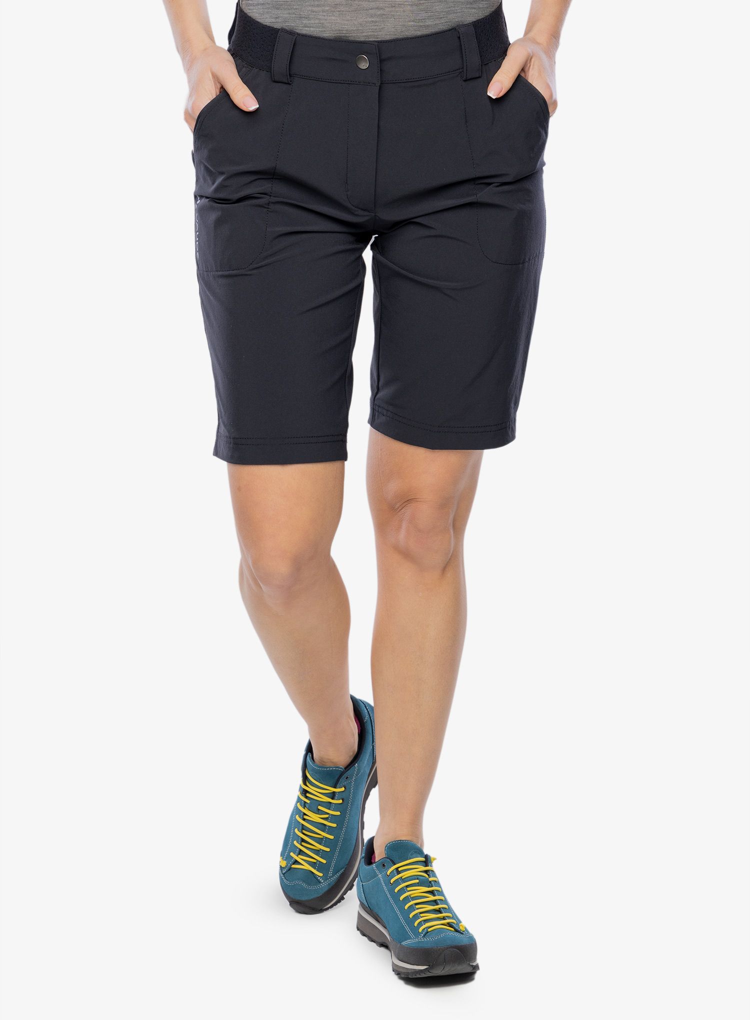 Turistické kraťasy dámske Vaude Farley Stretch Shorts II - black