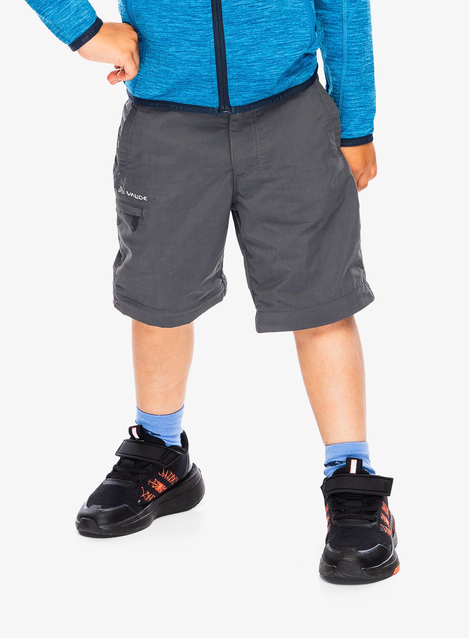 Detské nohavice Vaude Kids Detective Antimos ZO Pants - iron uni