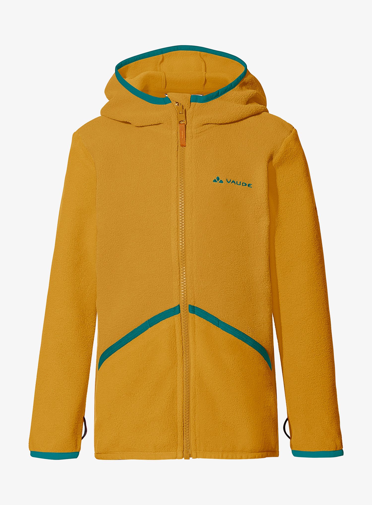 Mikina detská Vaude Kids Pulex Hooded Jacket - burnt yellow