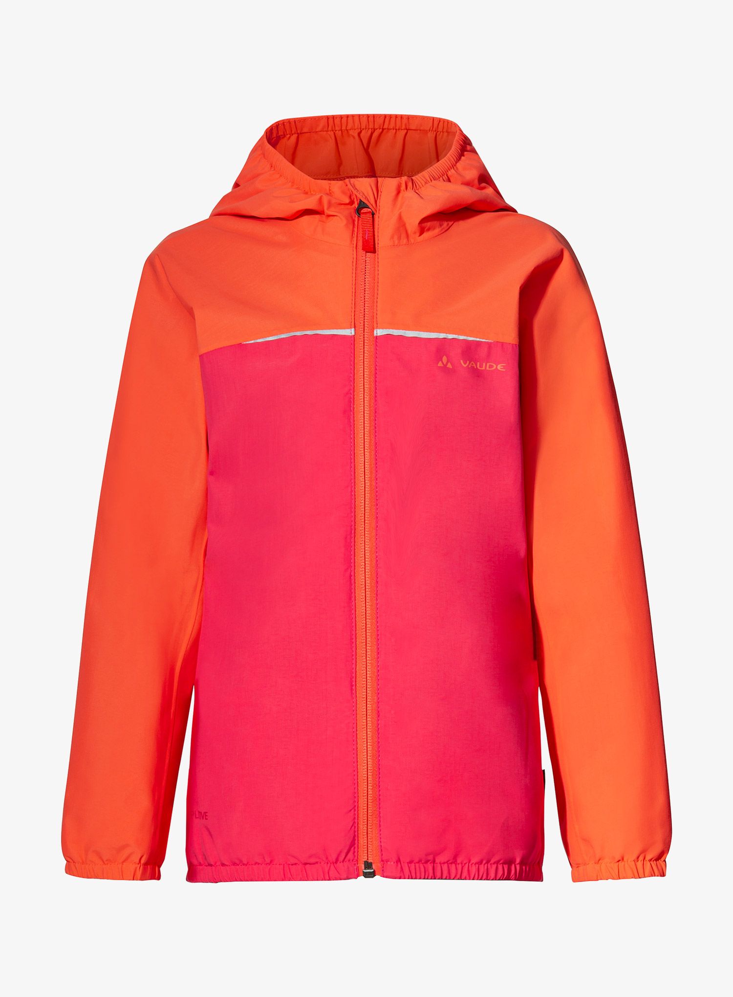 Detská bunda Vaude Kids Turaco Jacket II - bright pink/orange