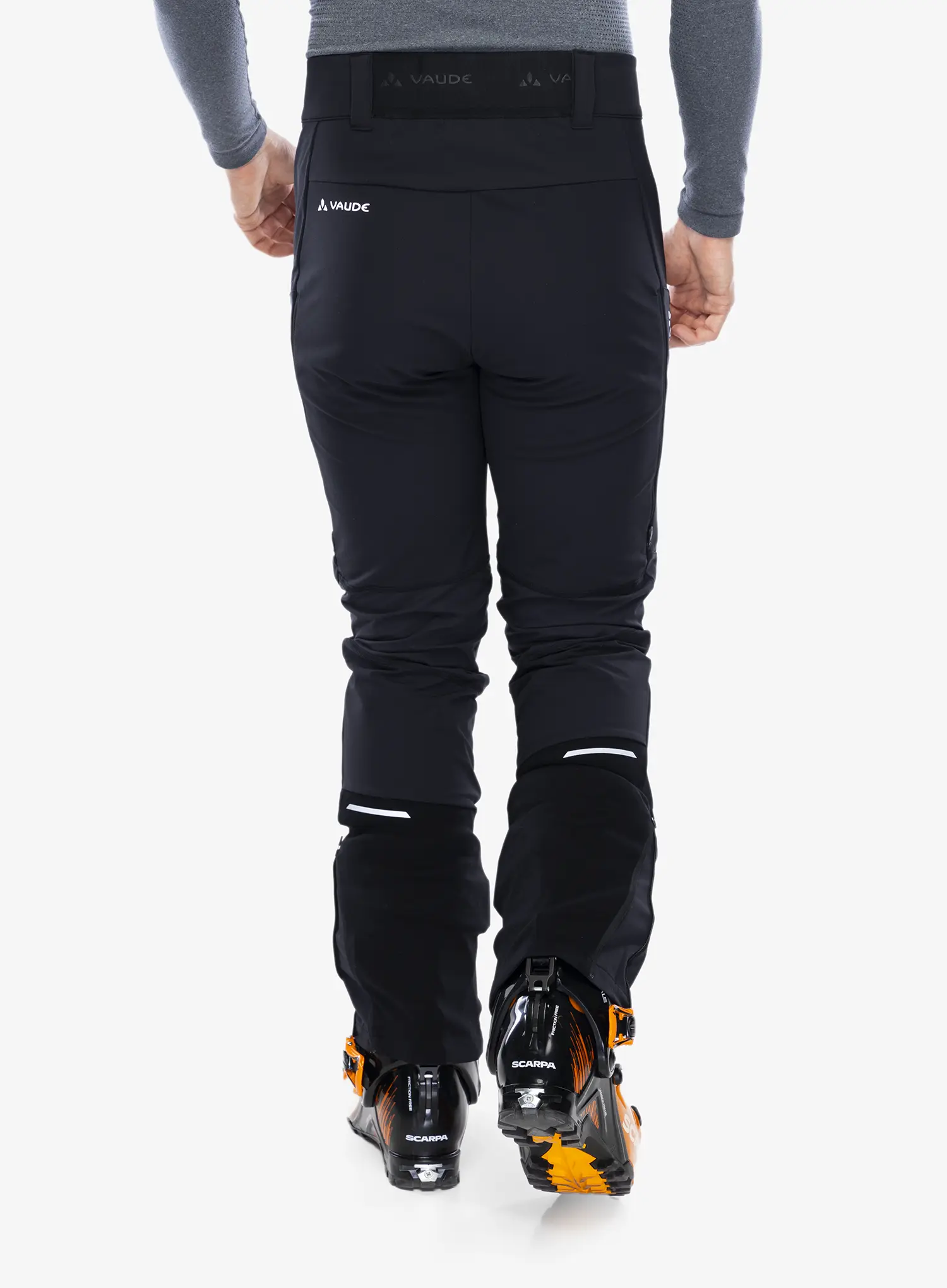 Softshellové nohavice Vaude Larice Pants IV - black uni