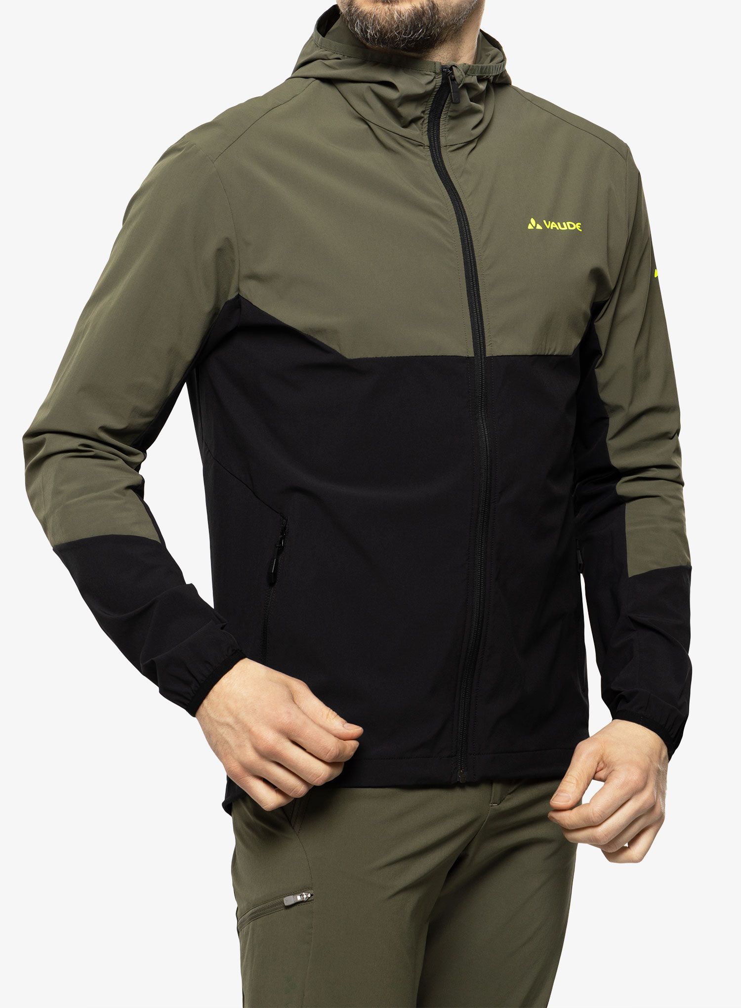 Softshellová bunda Vaude Moab Jacket IV - khaki