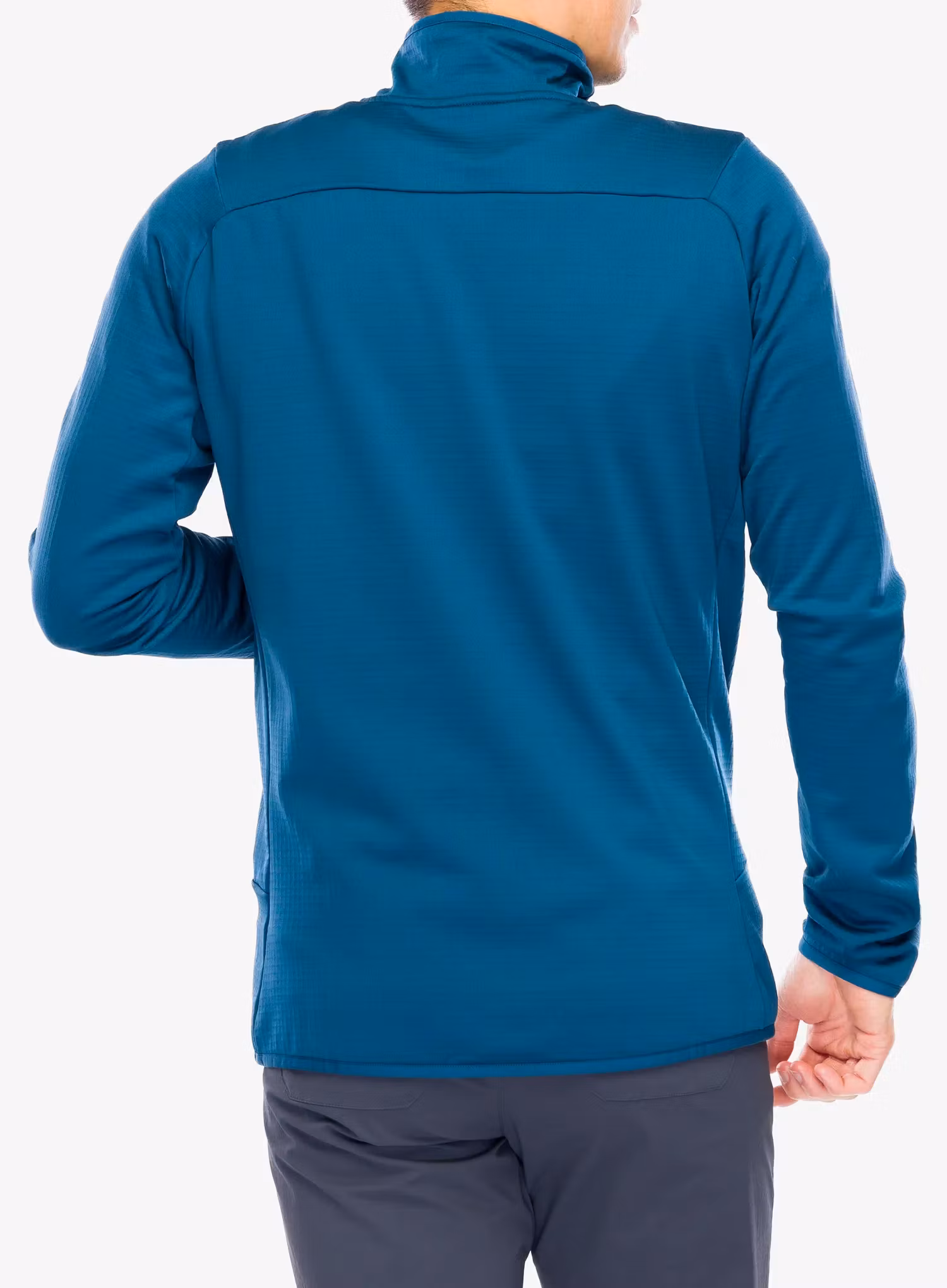 Flísová bunda Vaude Monviso Fleece FZ Jacket II - baltic sea uni