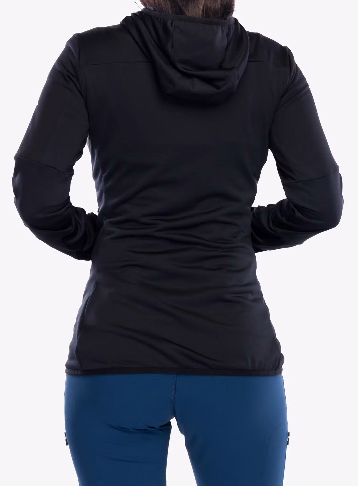 Flísová mikina dámska Vaude Monviso Fleece Jacket II - black
