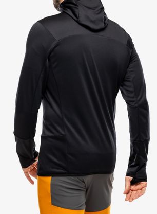 Flísová mikina Vaude Monviso Fleece Jacket II - black