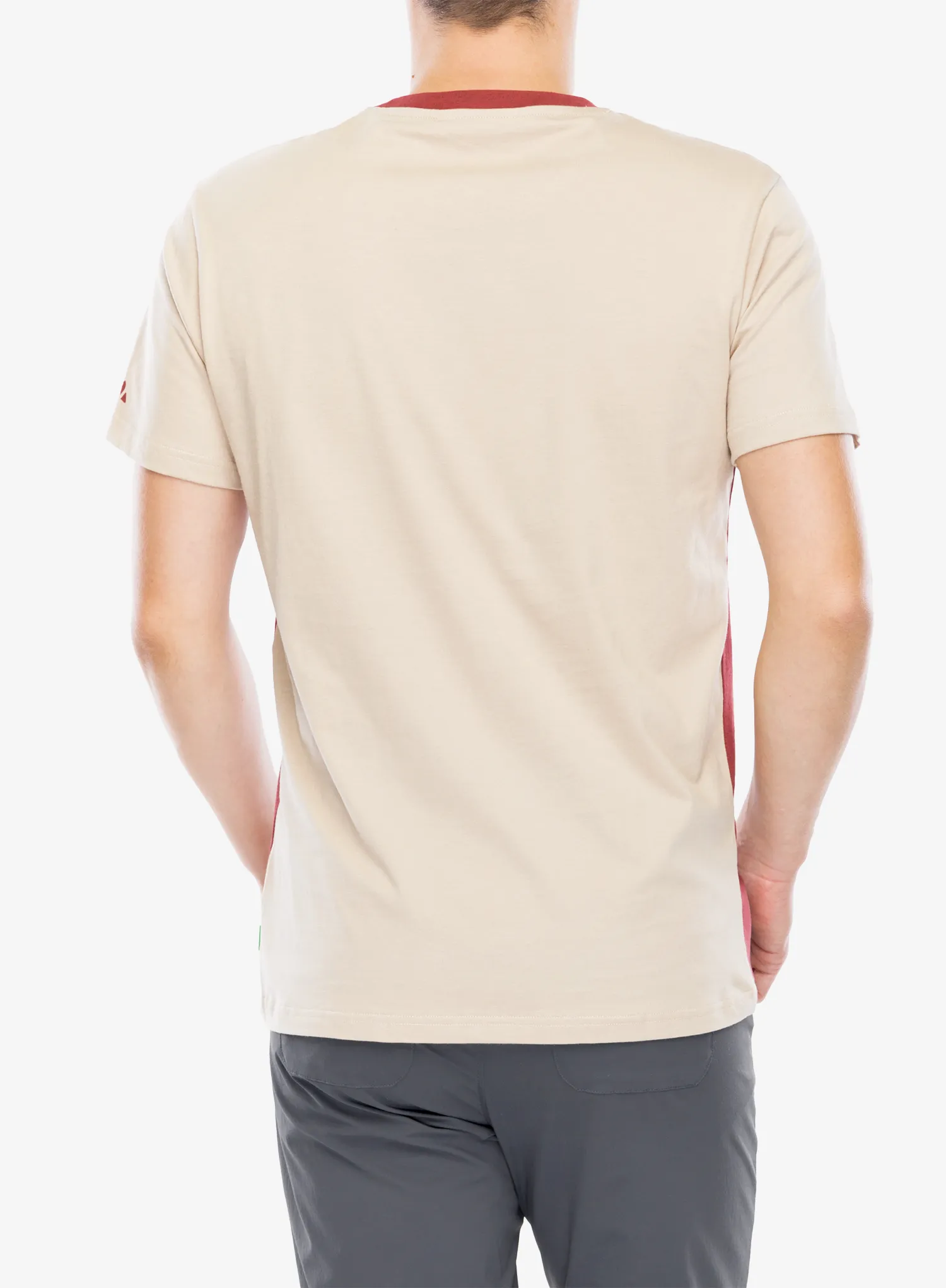 Bavlnené tričko Vaude Nevis Shirt III - redeva