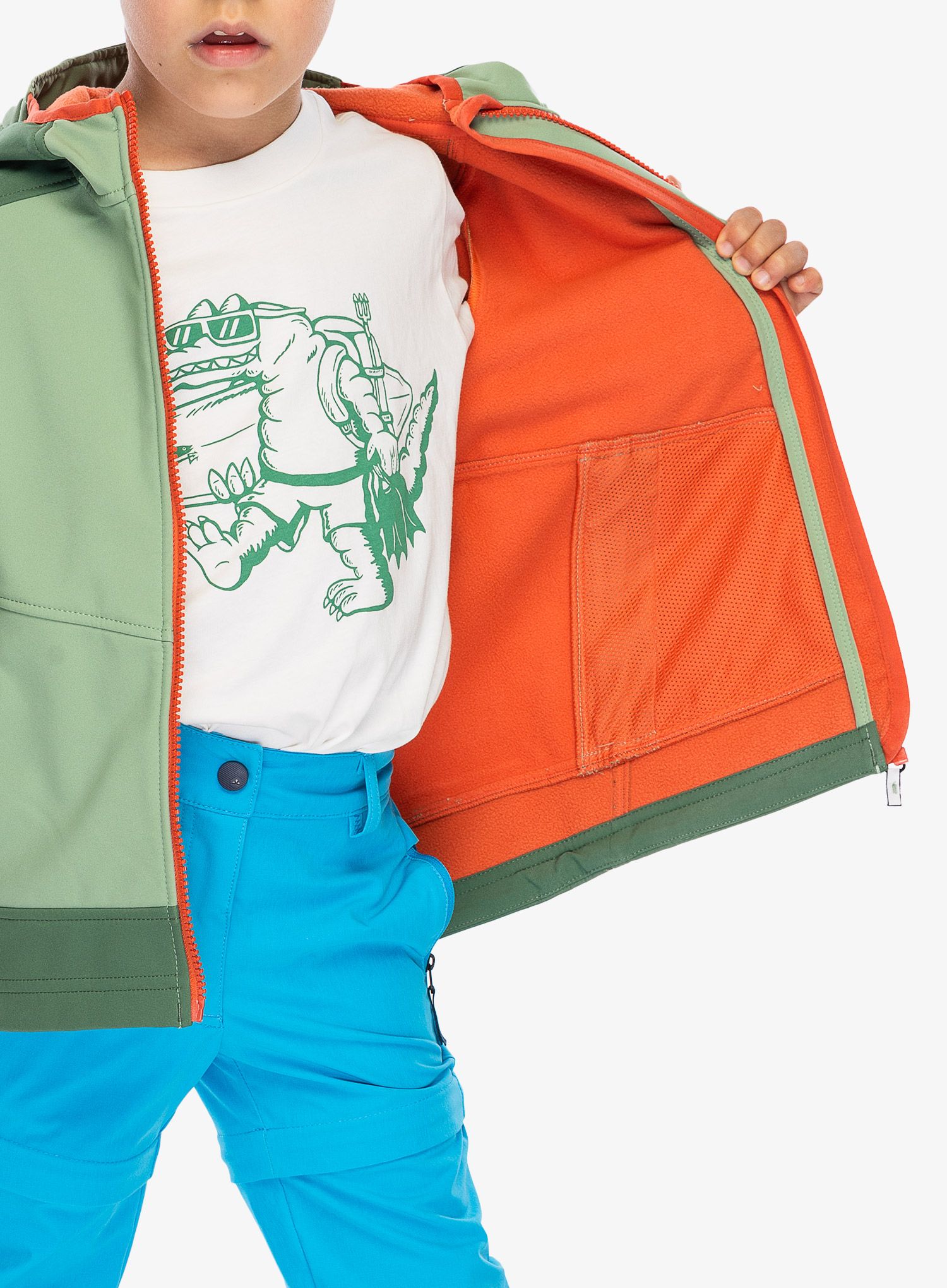 Detská bunda Vaude Rondane Jacket IV - willow green