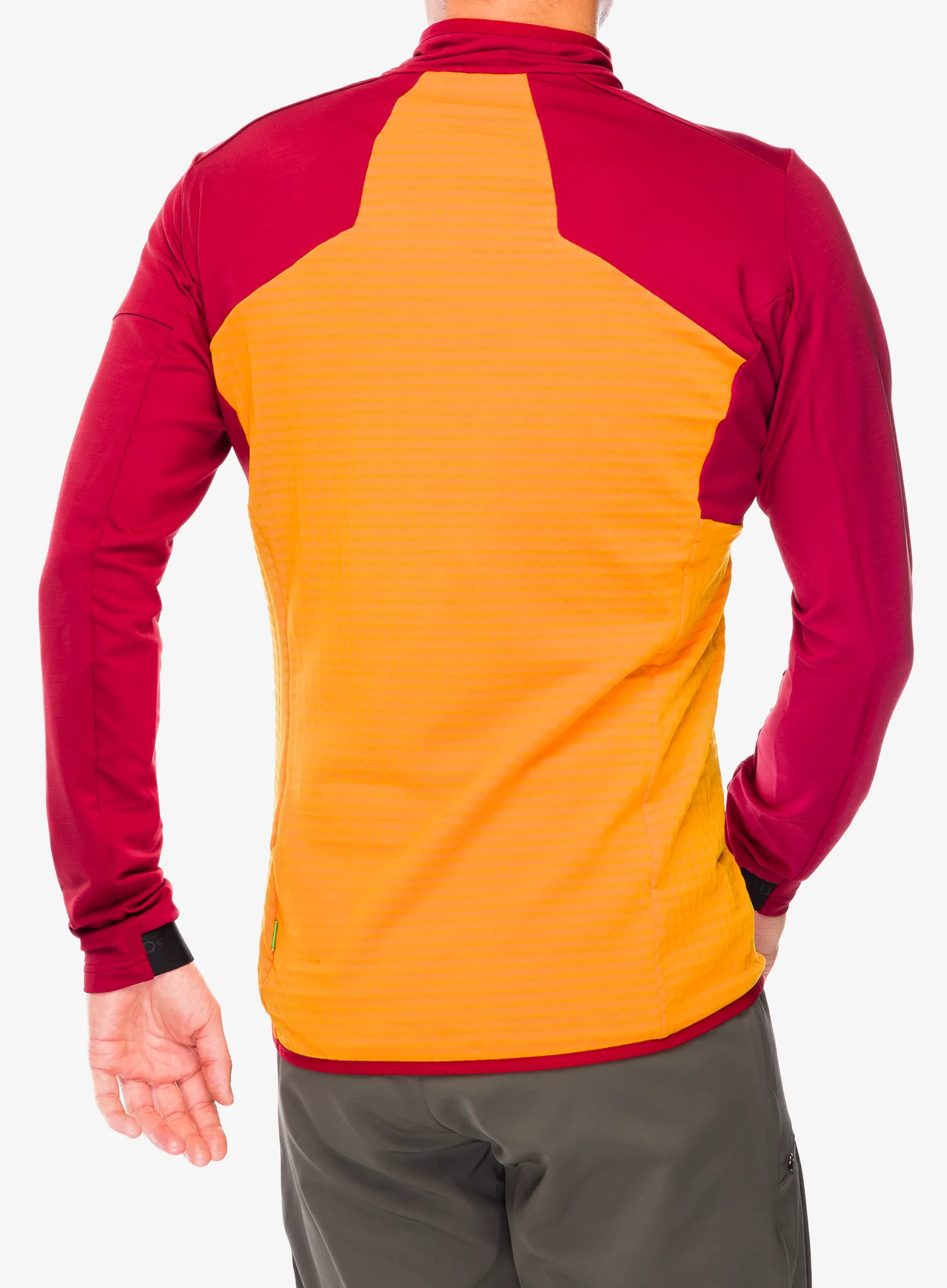 Flísová mikina Vaude Scopi Fleece Jacket - carmine