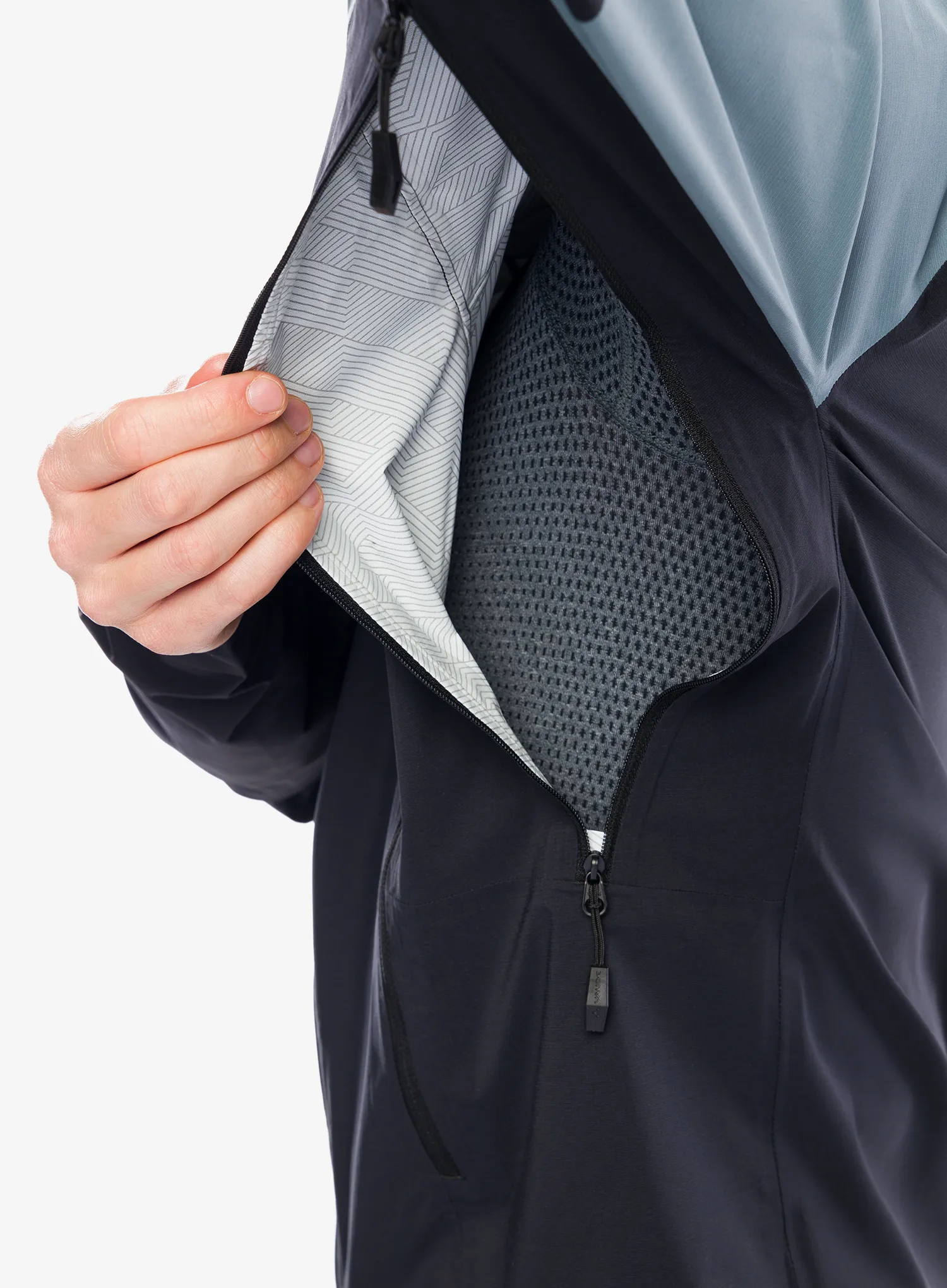 Bunda do dažďa Vaude Simony 2,5L Jacket IV - black
